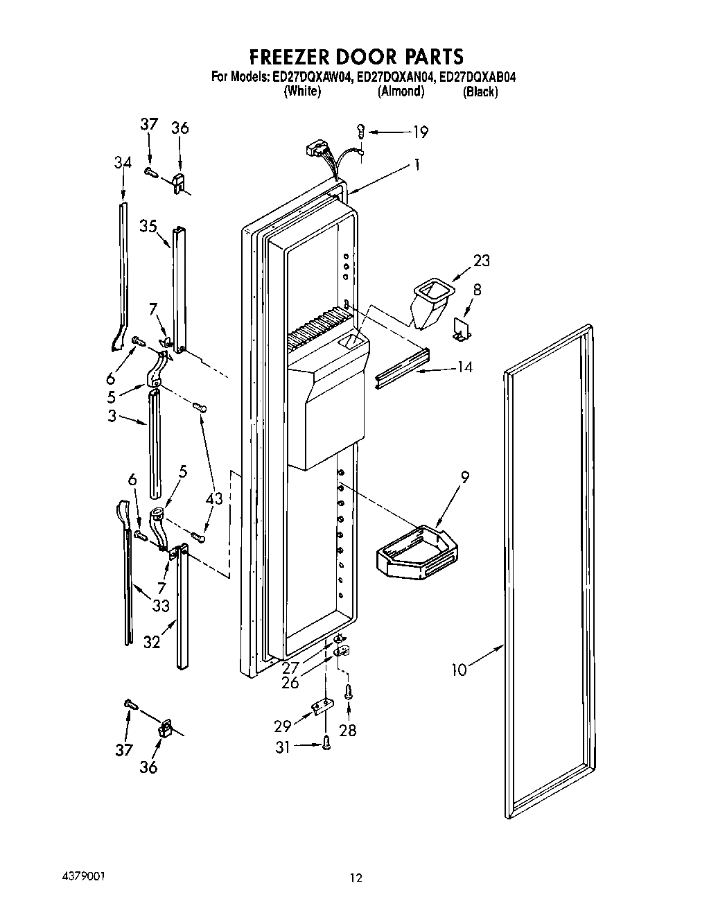 07 - FREEZER DOOR