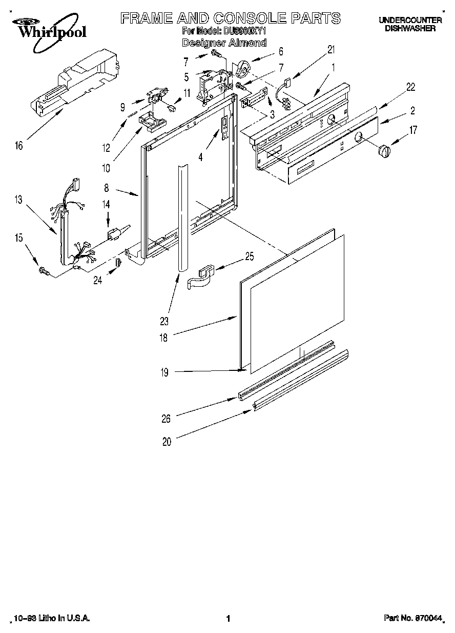 01 - FRAME AND CONSOLE
