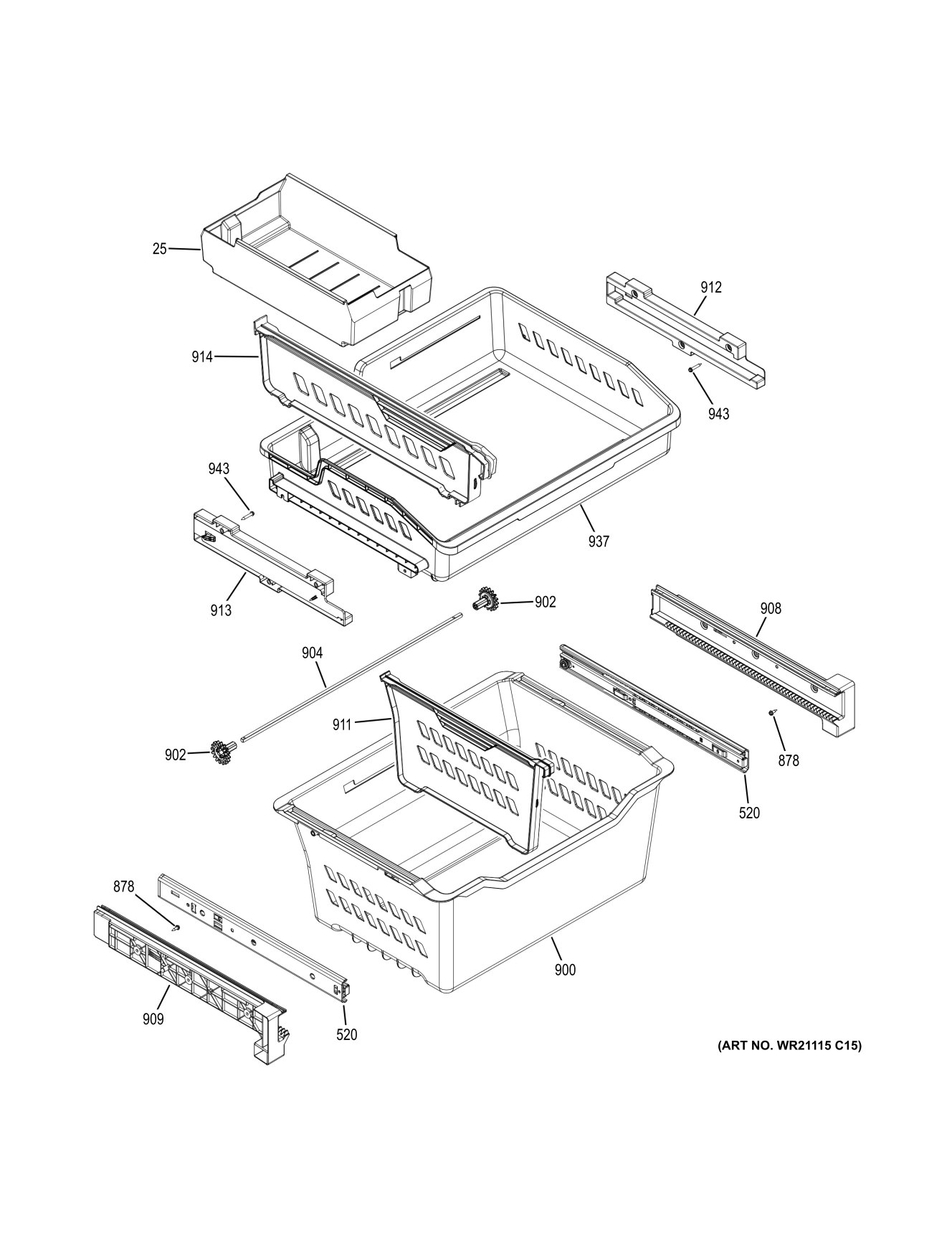 FREEZER SHELVES