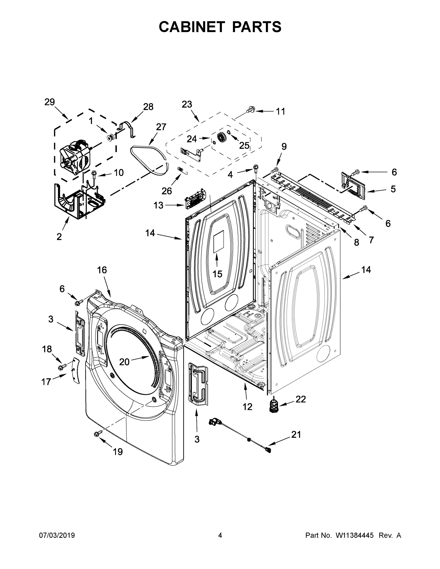 03 - CABINET PARTS