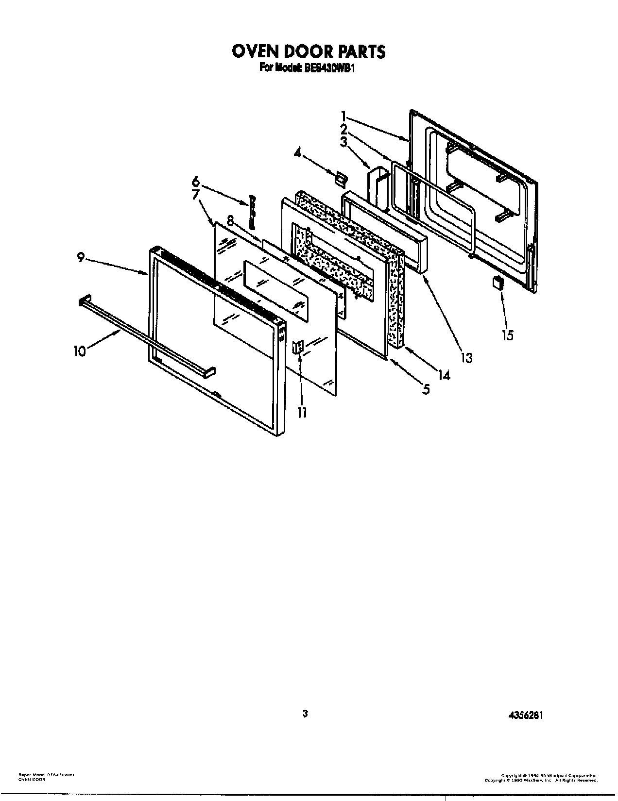 03 - OVEN DOOR