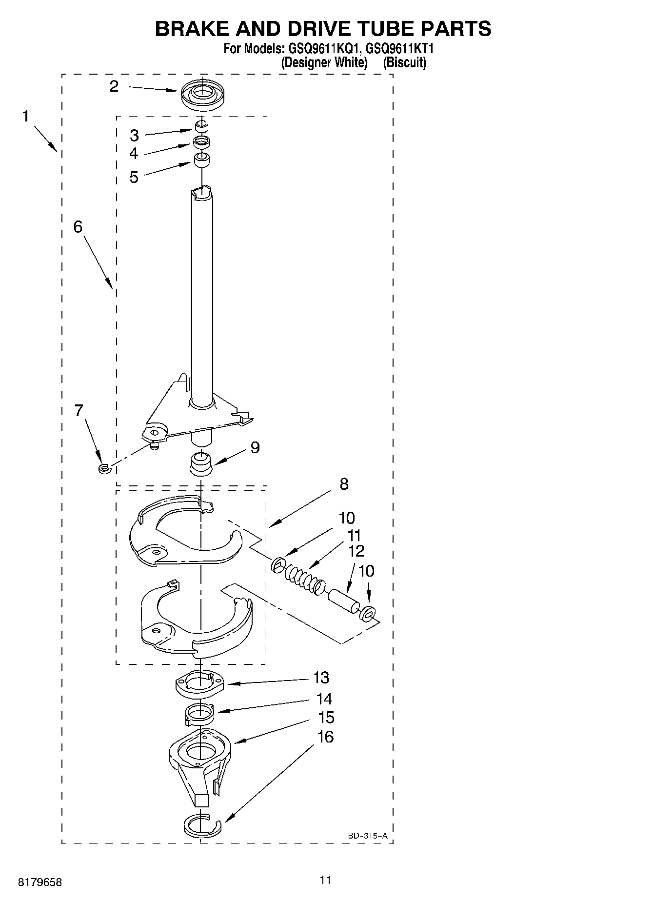 07 - BRAKE AND DRIVE TUBE