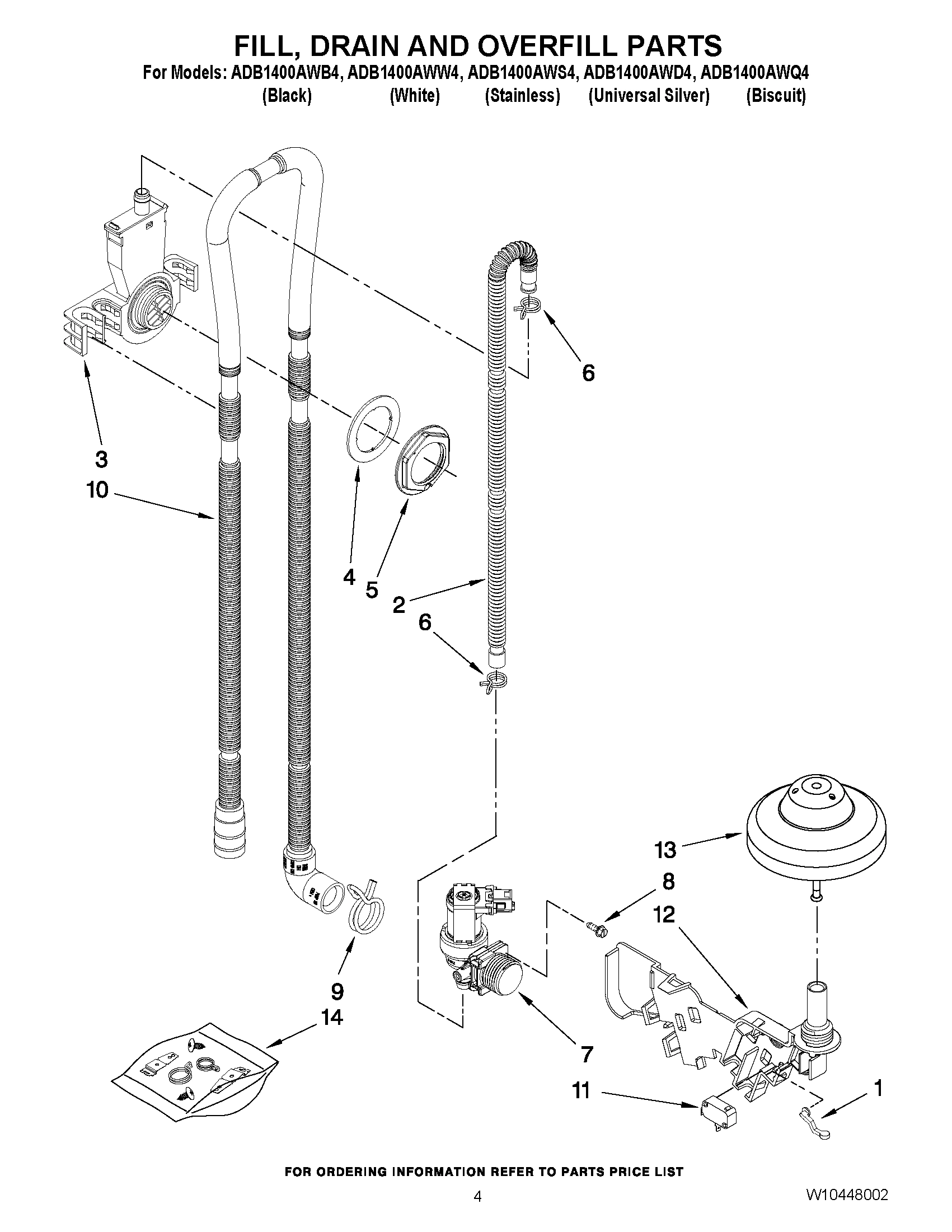 04 - FILL, DRAIN AND OVERFILL PARTS