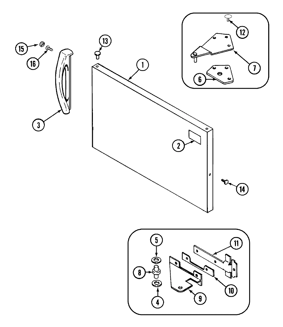 03 - FREEZER OUTER DOOR