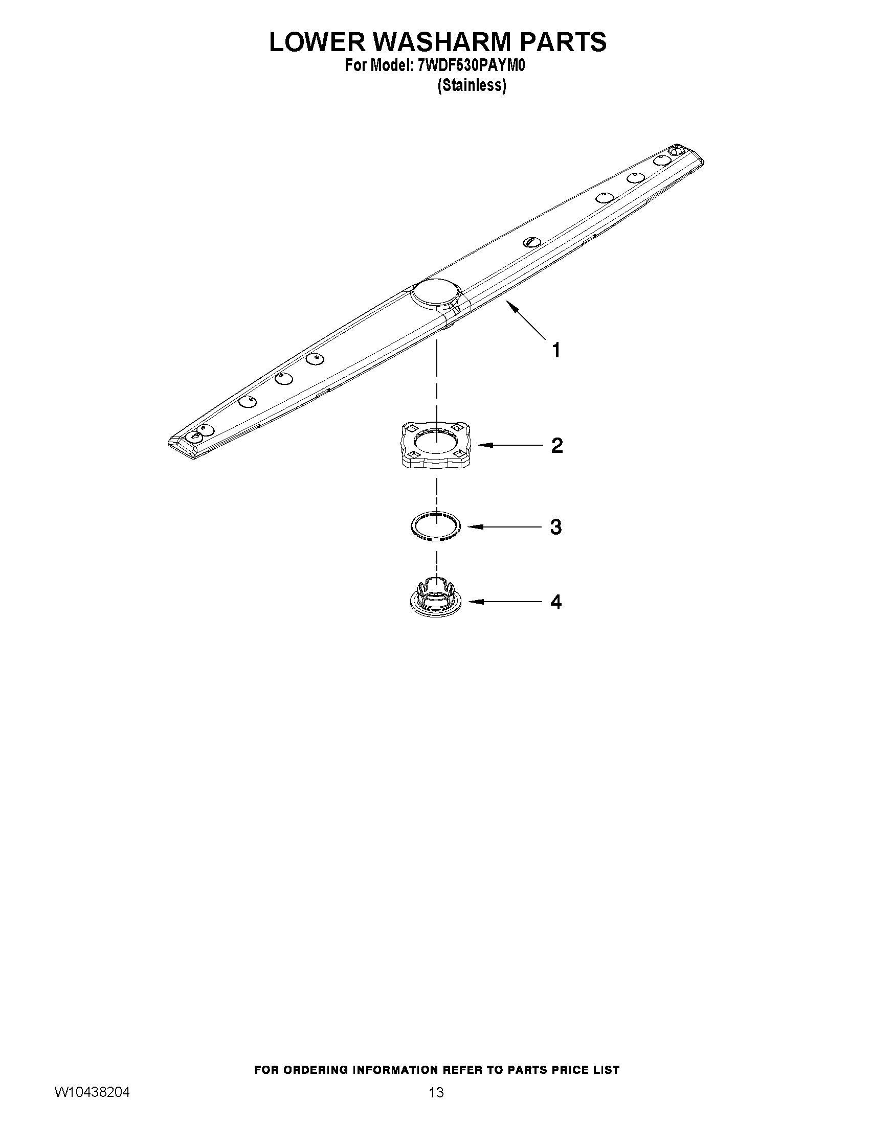 11 - LOWER WASHARM PARTS
