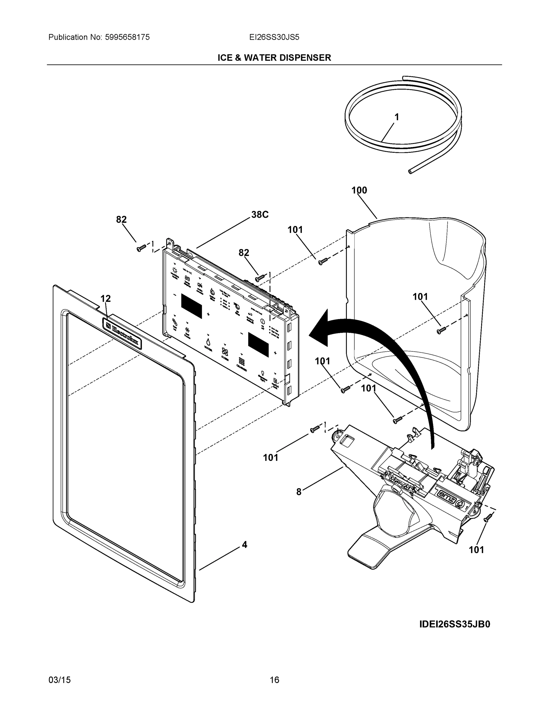08 - ICE & WATER DISPENSER