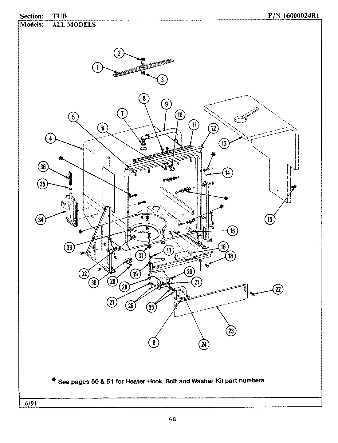 10 - TUB ASSY.