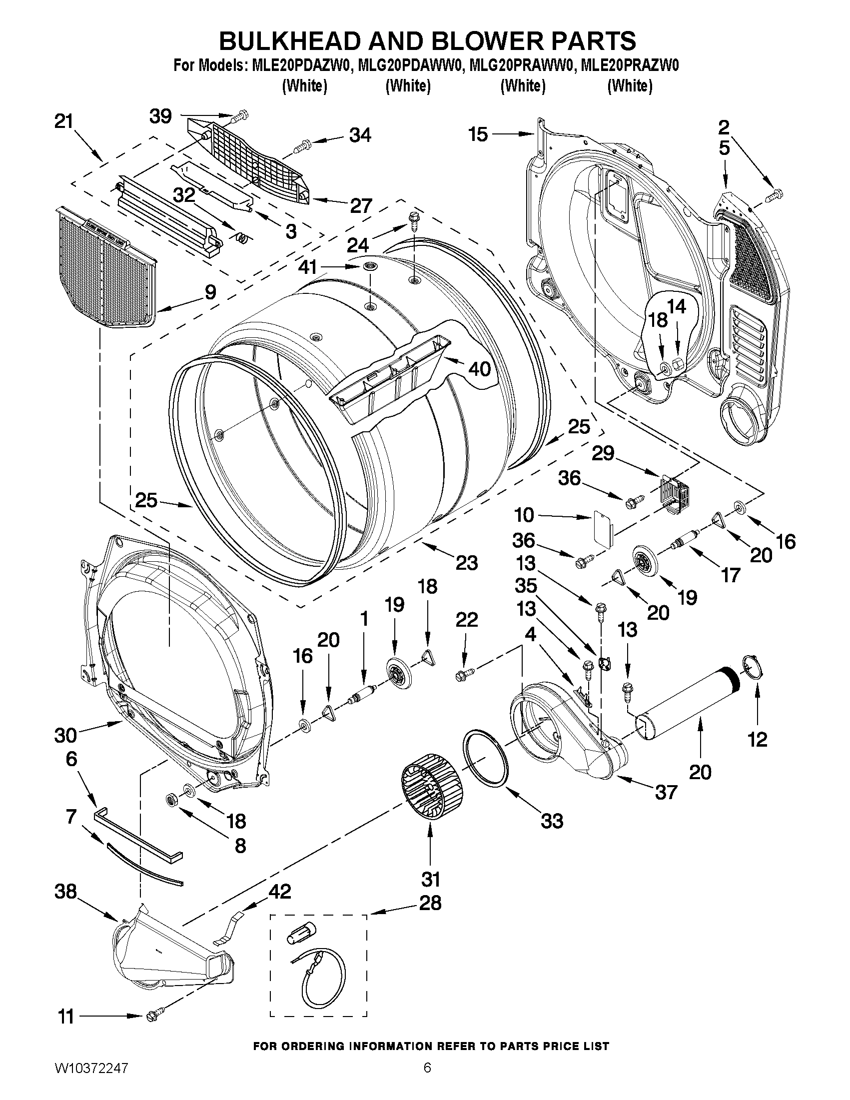 03 - BULKHEAD AND BLOWER PARTS