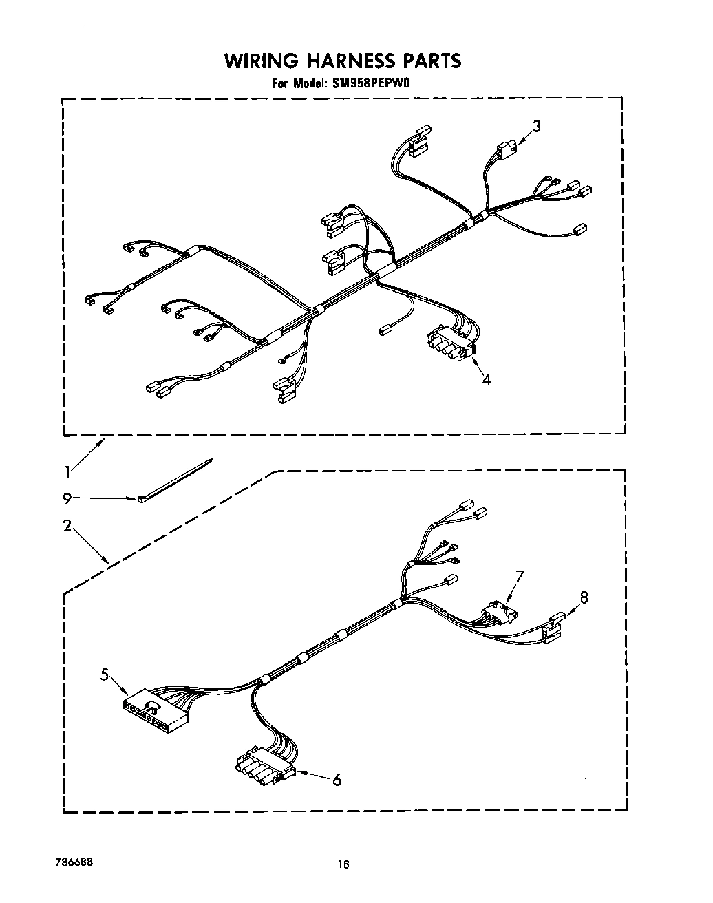 13 - WIRING HARNESS, LIT/OPTIONAL