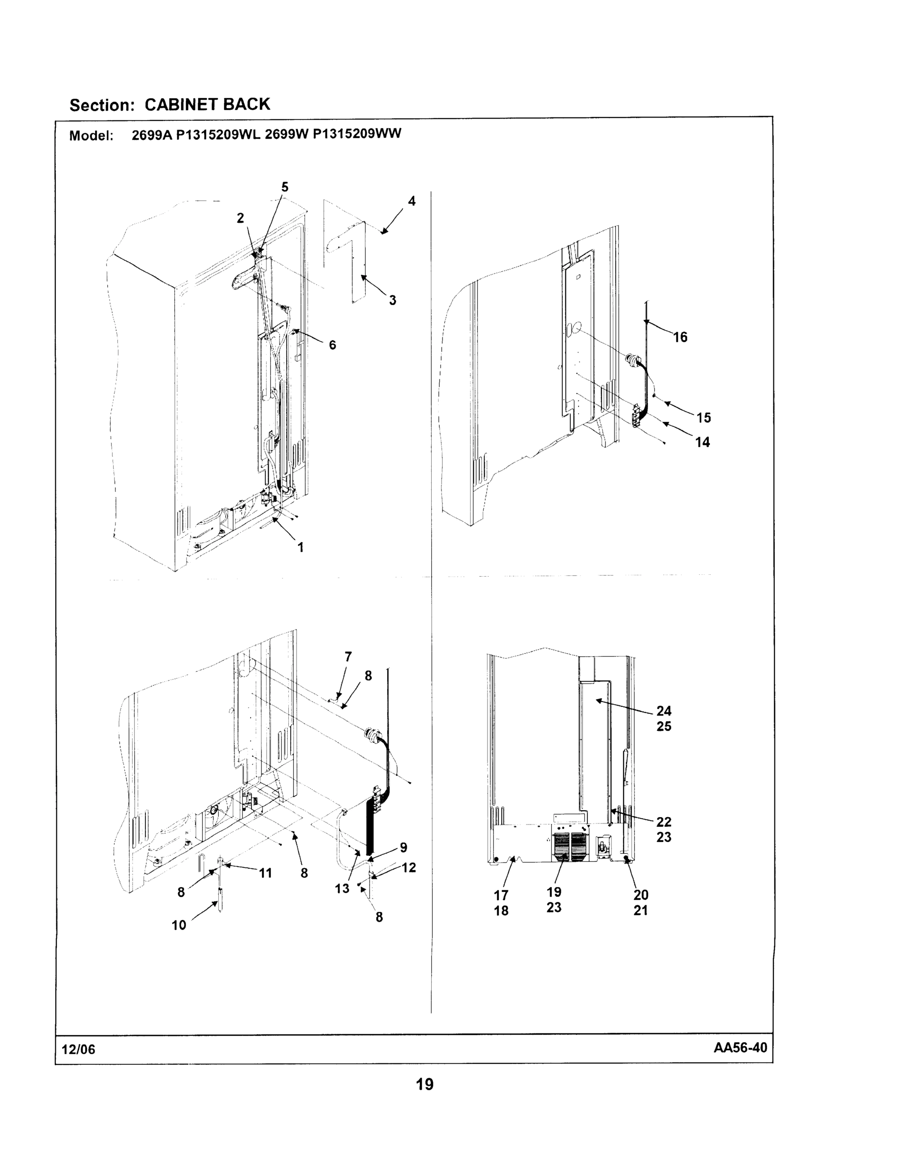 09 - CABINET BACK