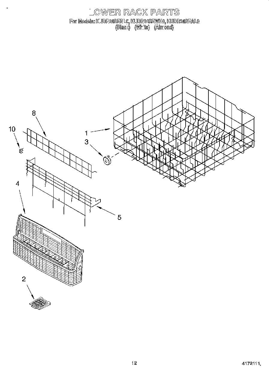 10 - LOWER RACK