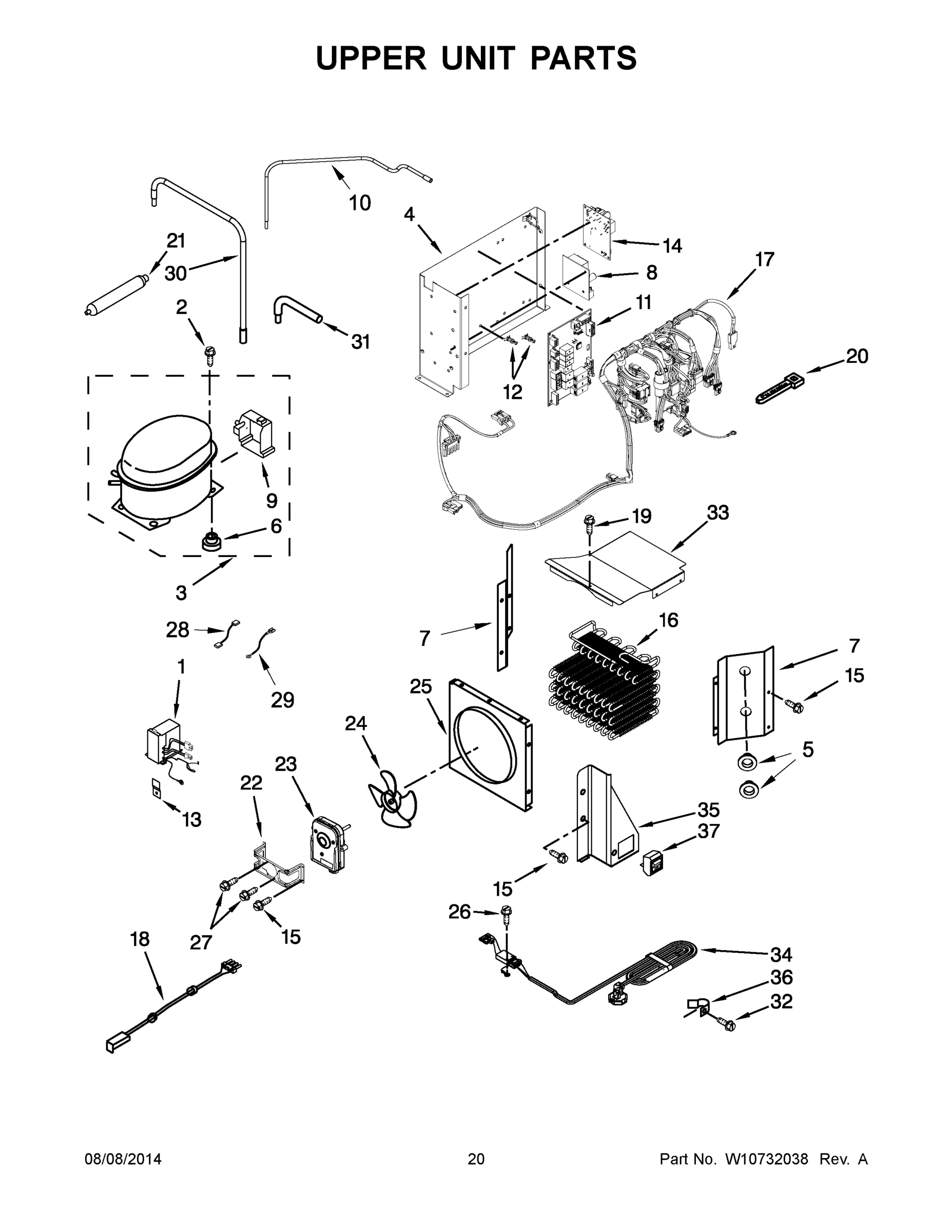 11 - UPPER UNIT PARTS