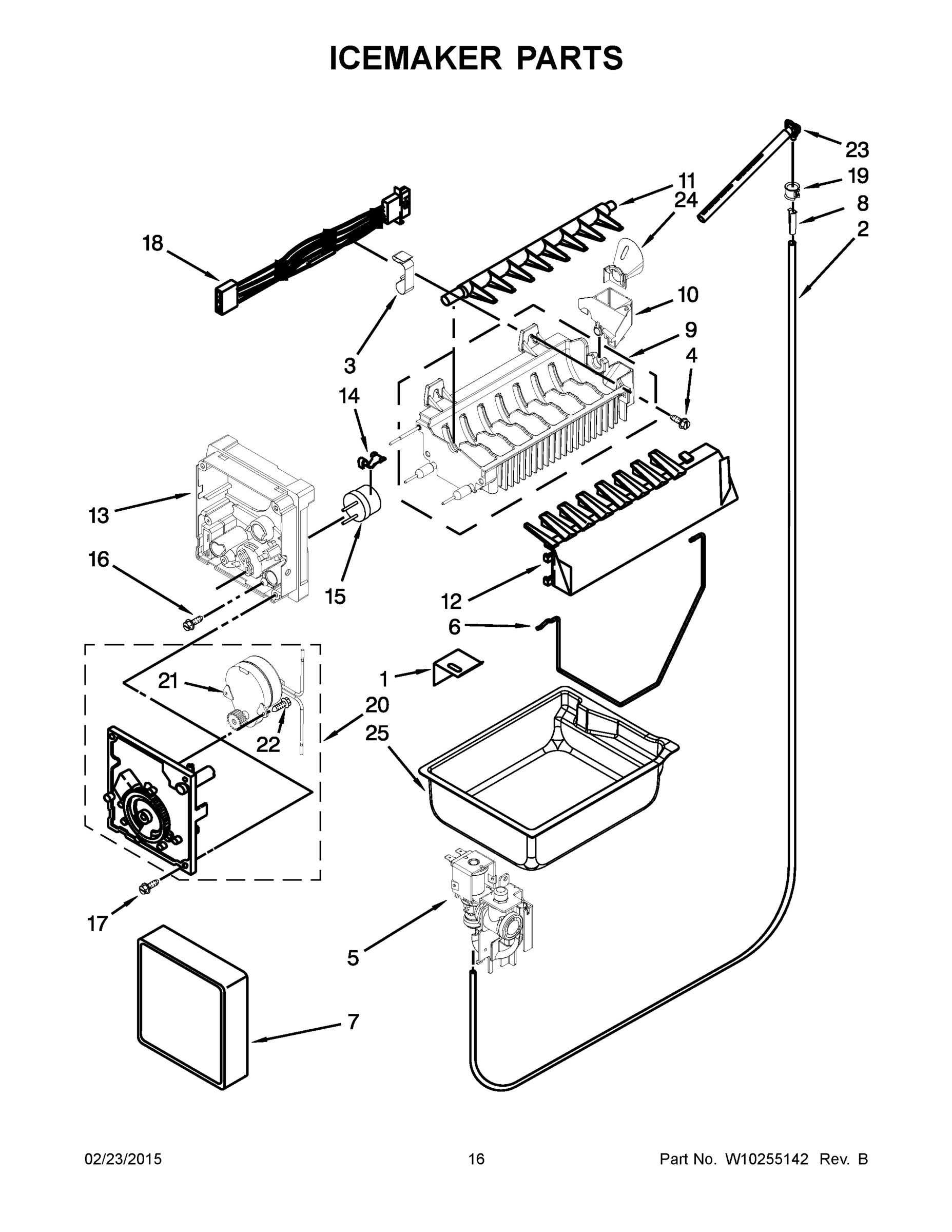 09 - ICEMAKER PARTS