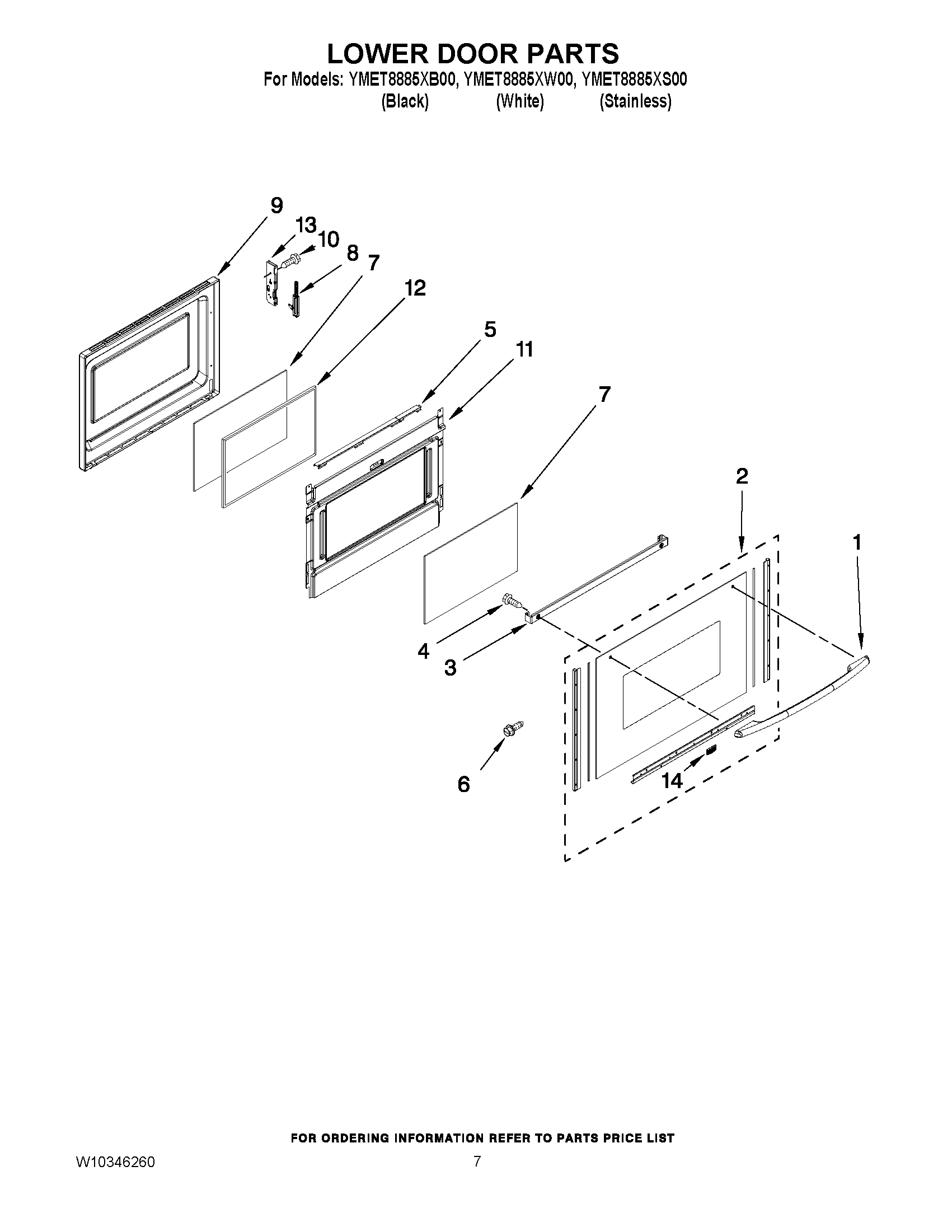 05 - LOWER DOOR PARTS