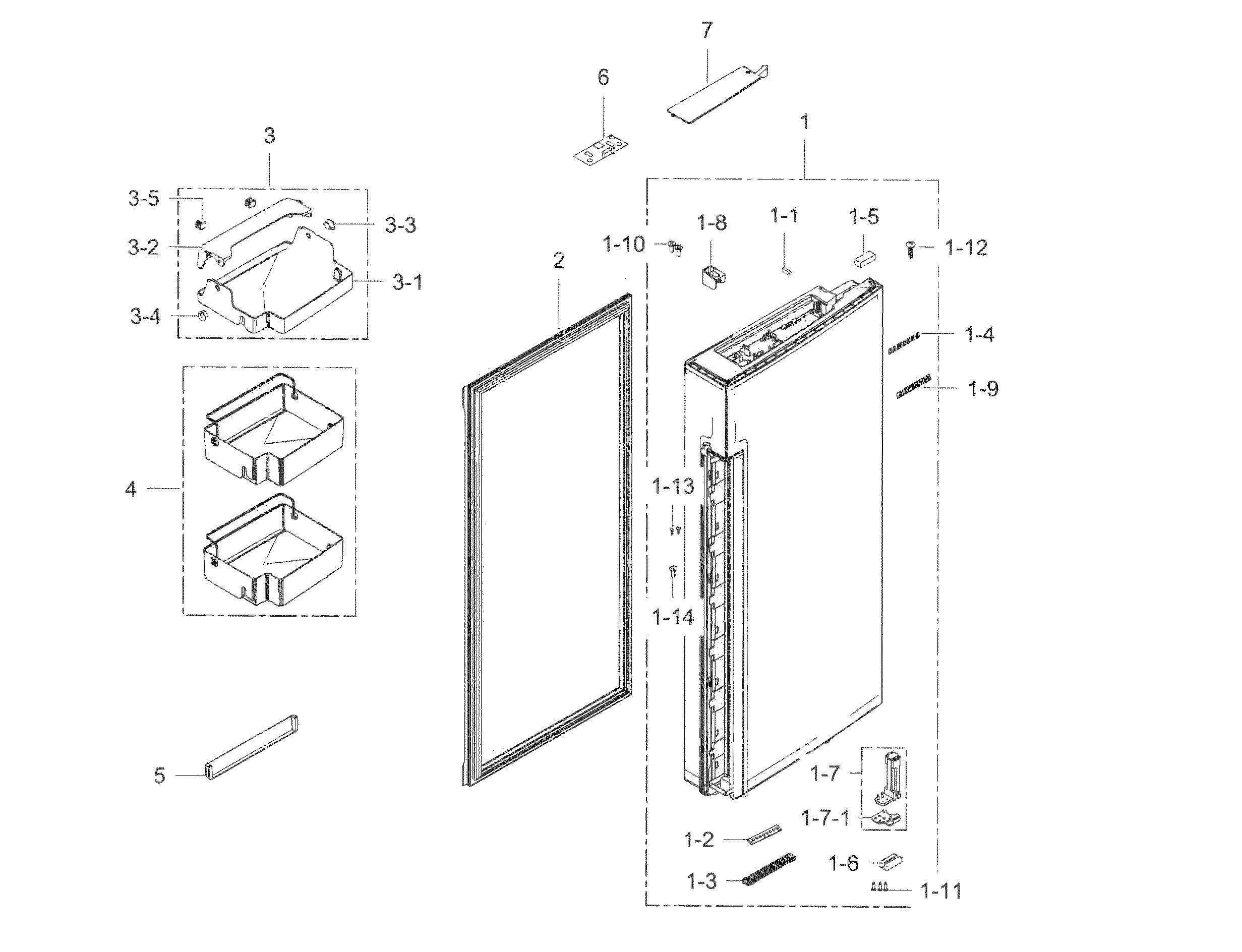 FRIDGE DOOR R