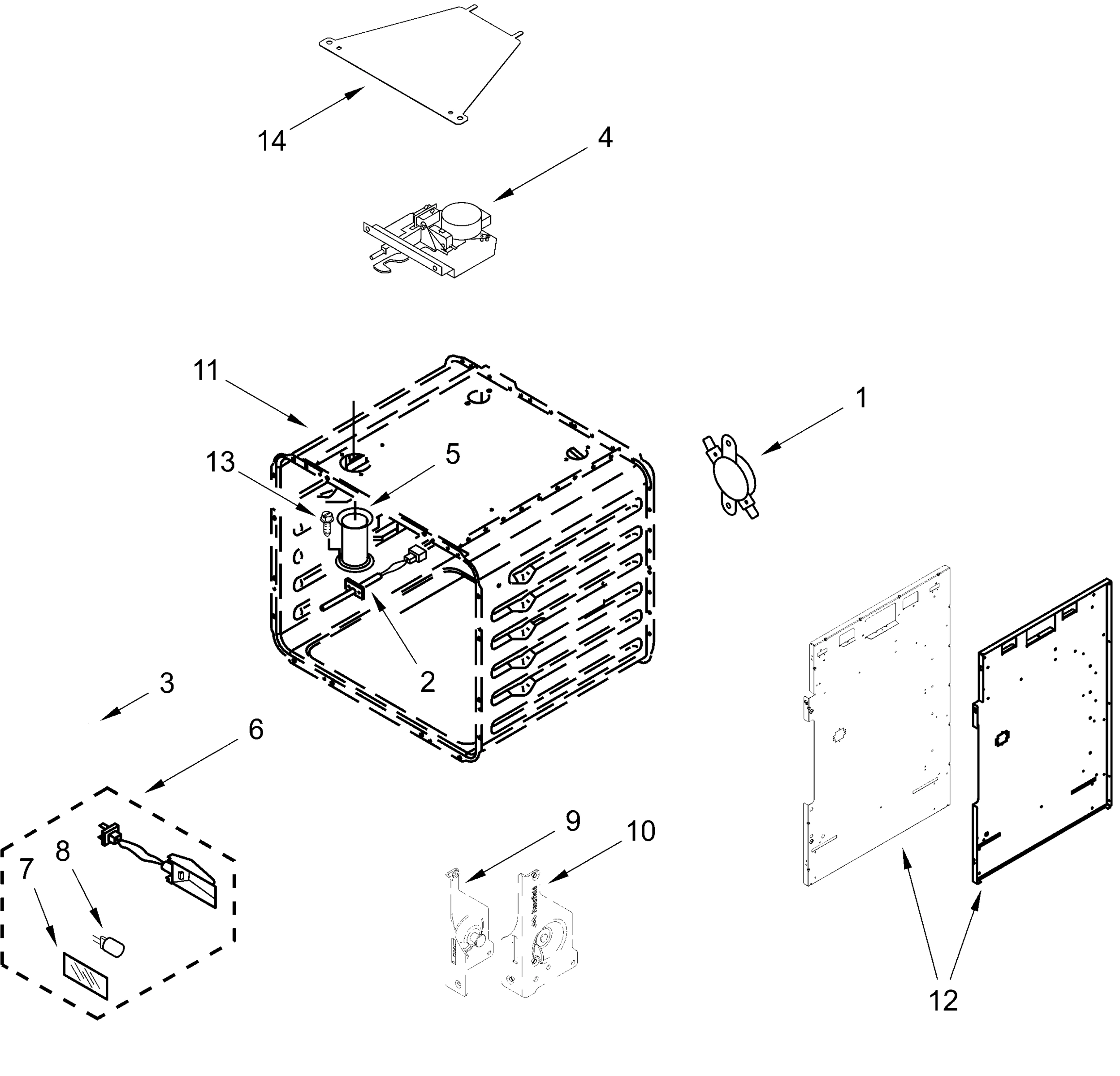 OVEN PARTS (30 in)