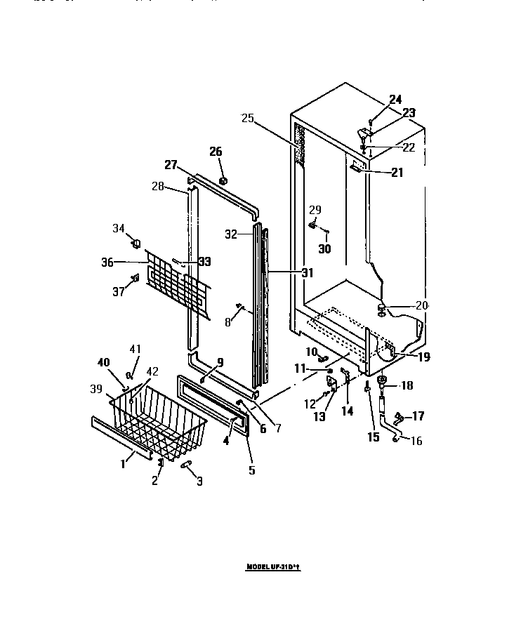 06 - CABINET HINGES, APRON, DOOR MOULDIN