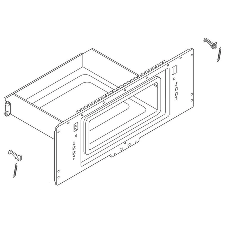 W11201862 Whirlpool Microwave Door