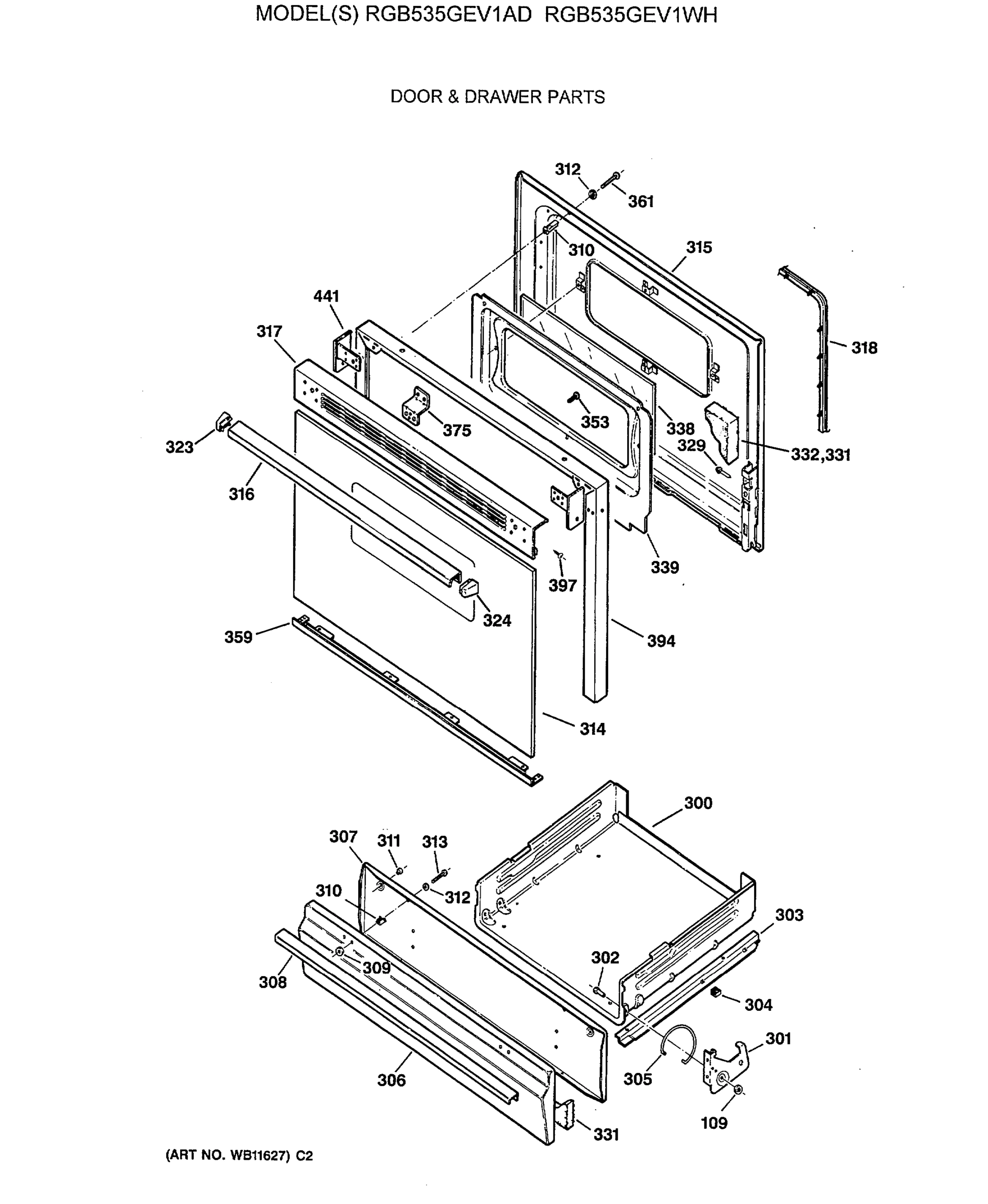 DOOR & DRAWER PARTS