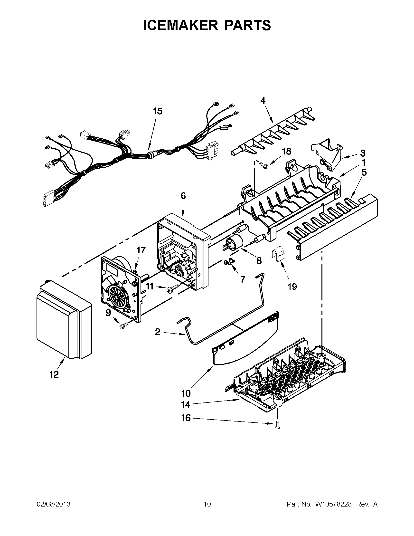 05 - ICEMAKER PARTS