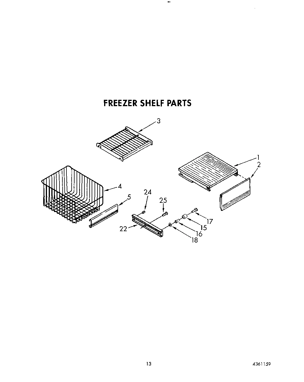 10 - FREEZER SHELF