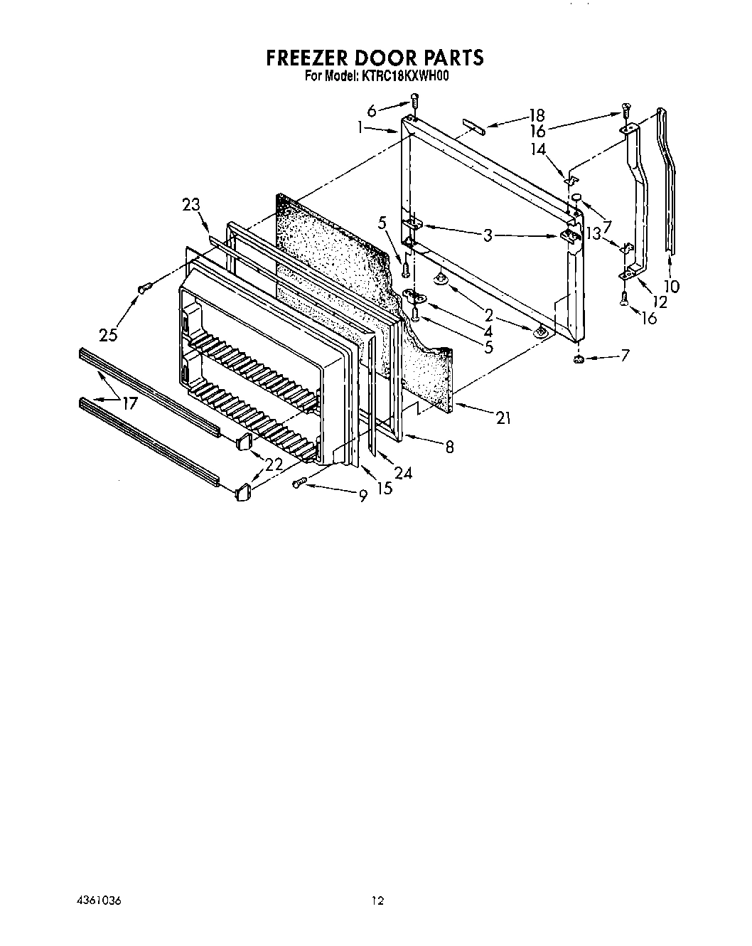 07 - FREEZER DOOR