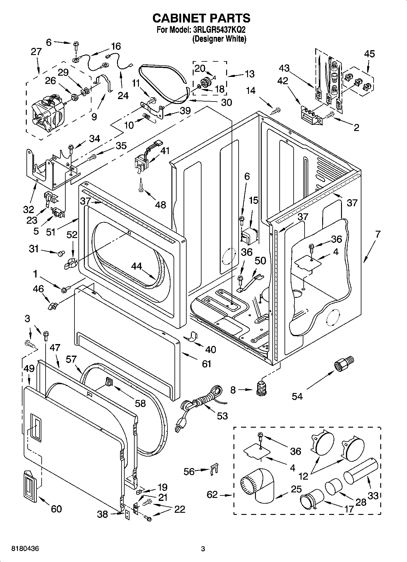 02 - CABINET PARTS