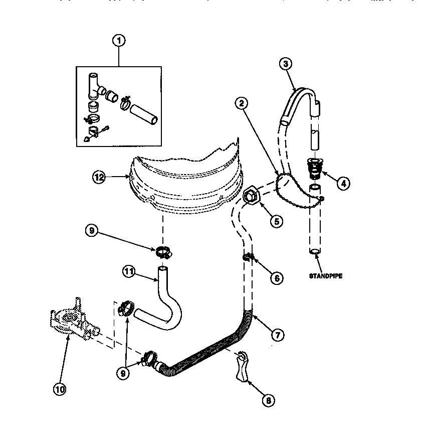 07 - DRAIN HOSE AND SIPHON BREAK
