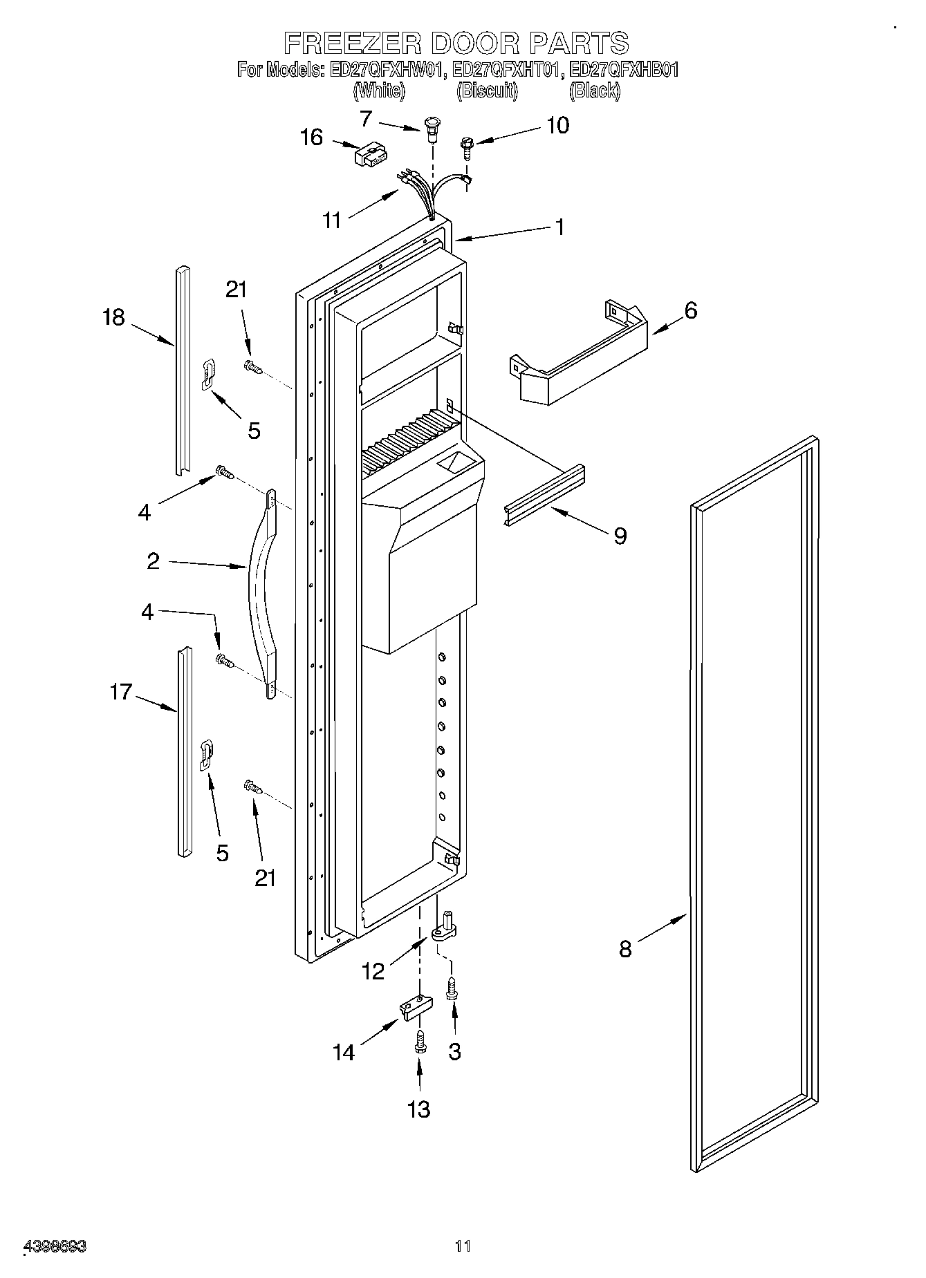 07 - FREEZER DOOR