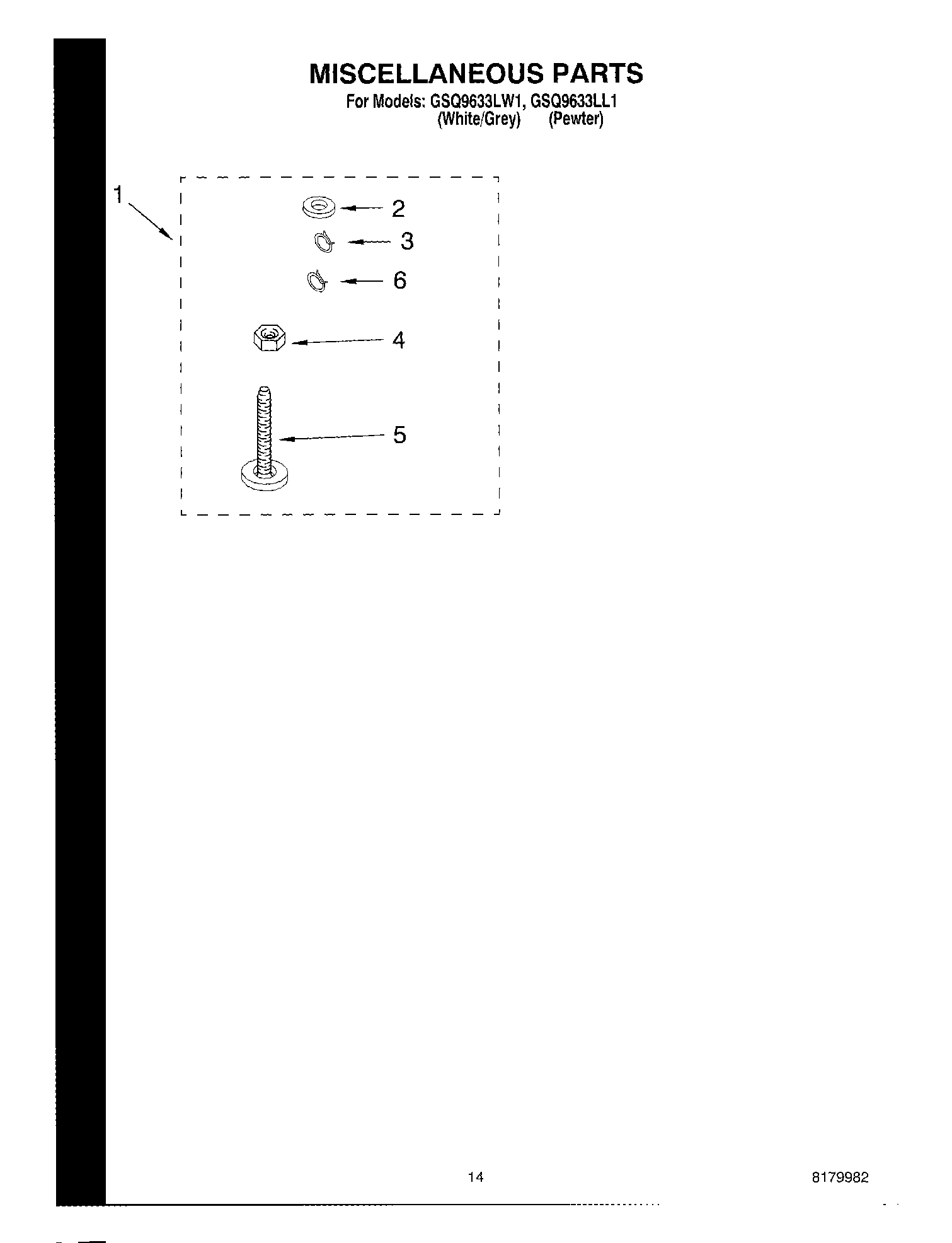 10 - MISCELLANEOUS PARTS - OPTIONAL PARTS (NOT INCLUDED