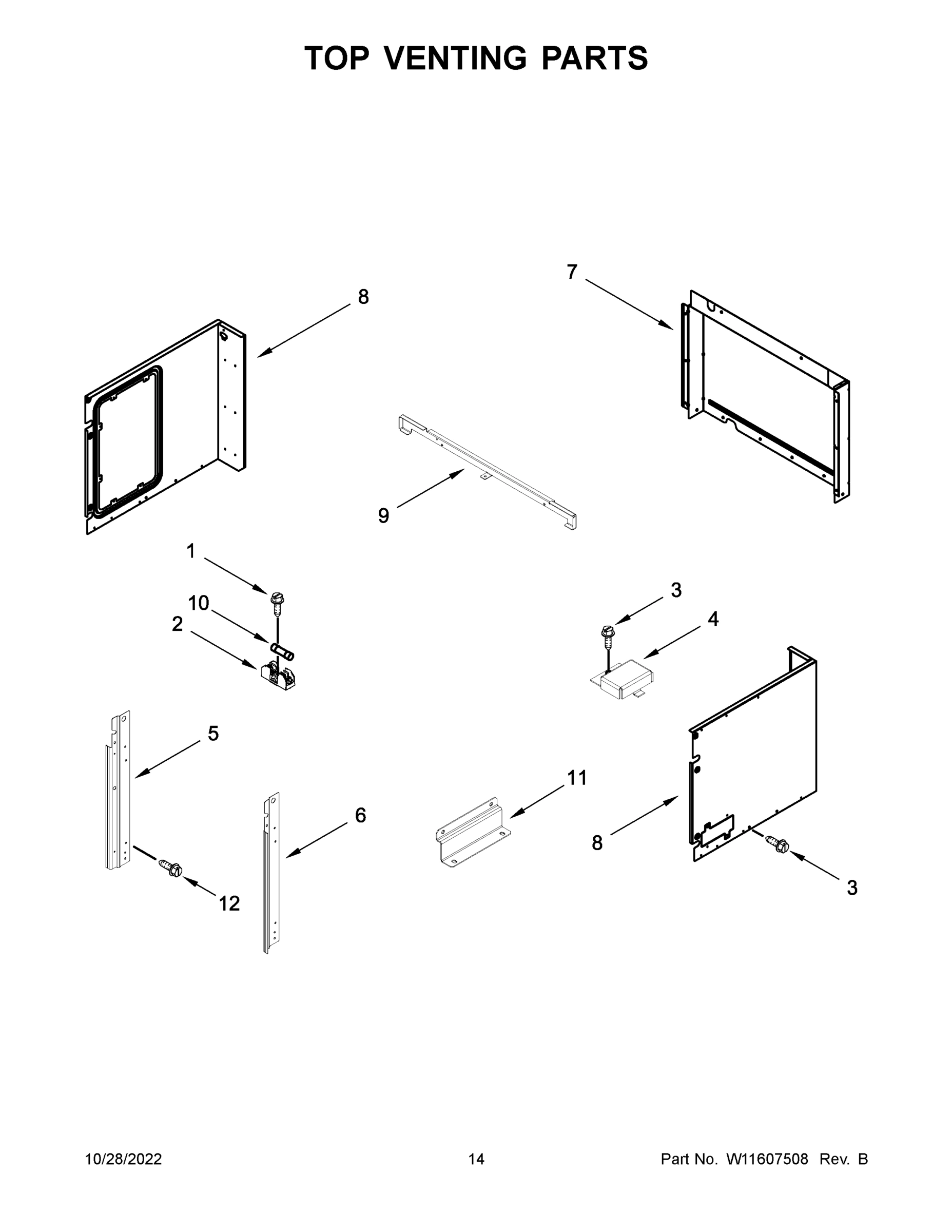 08 - TOP VENTING PARTS