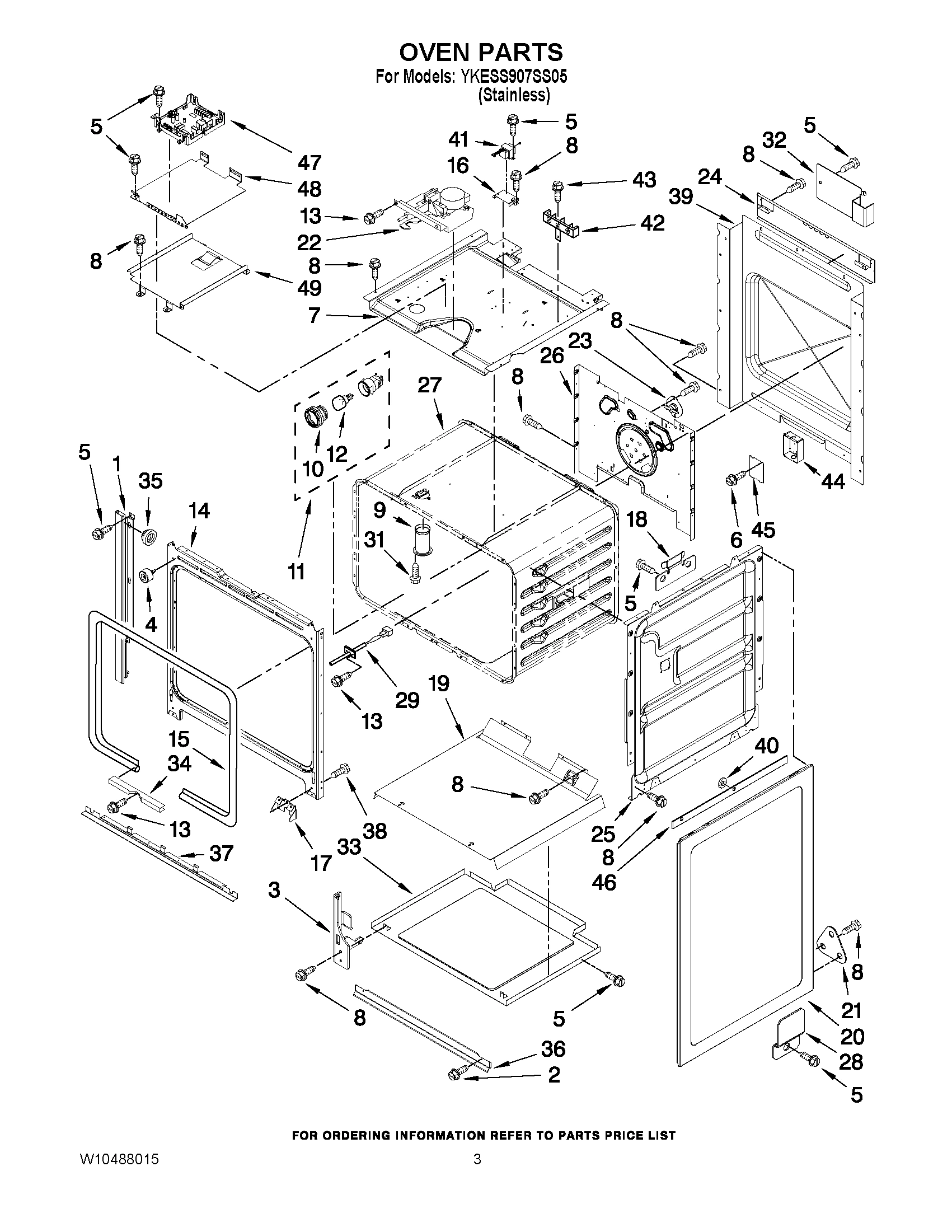 02 - OVEN PARTS