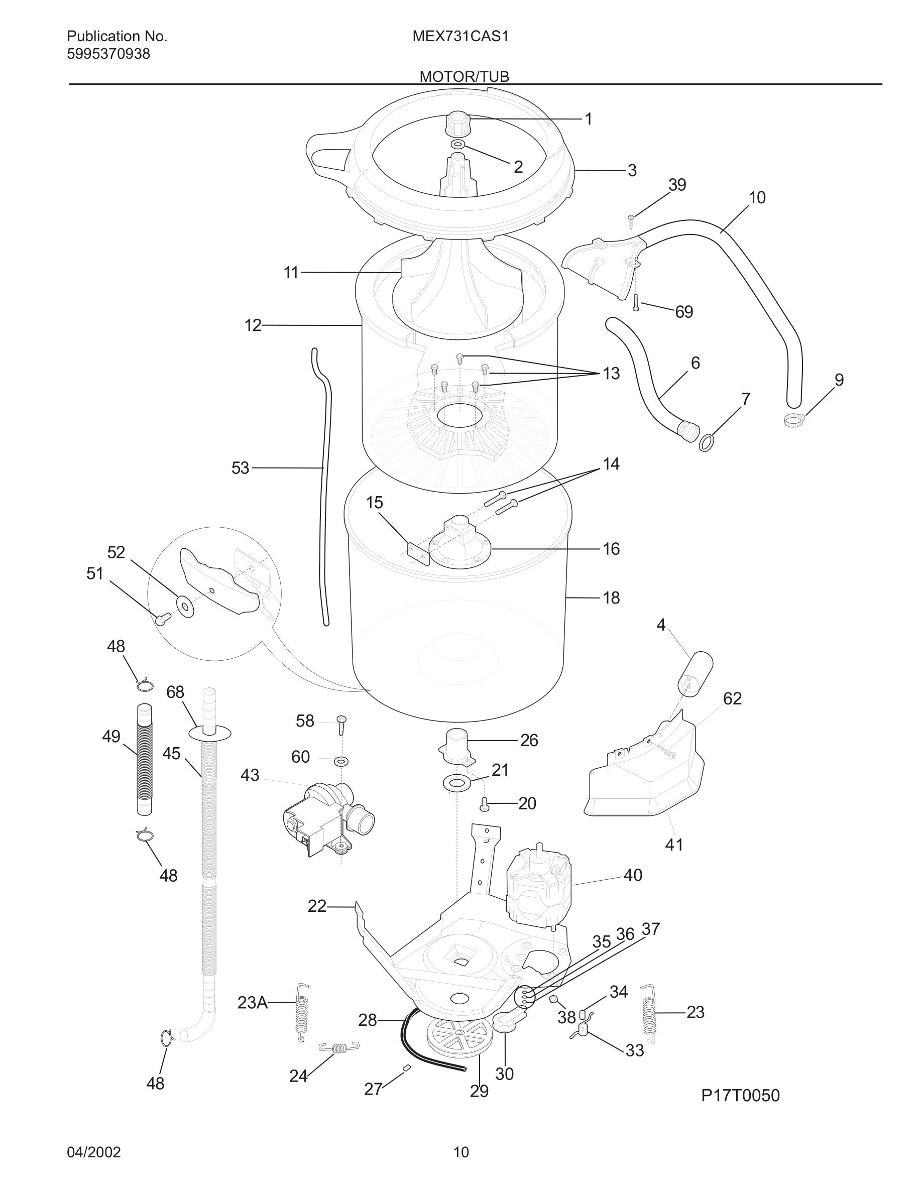 11 - MOTOR/TUB