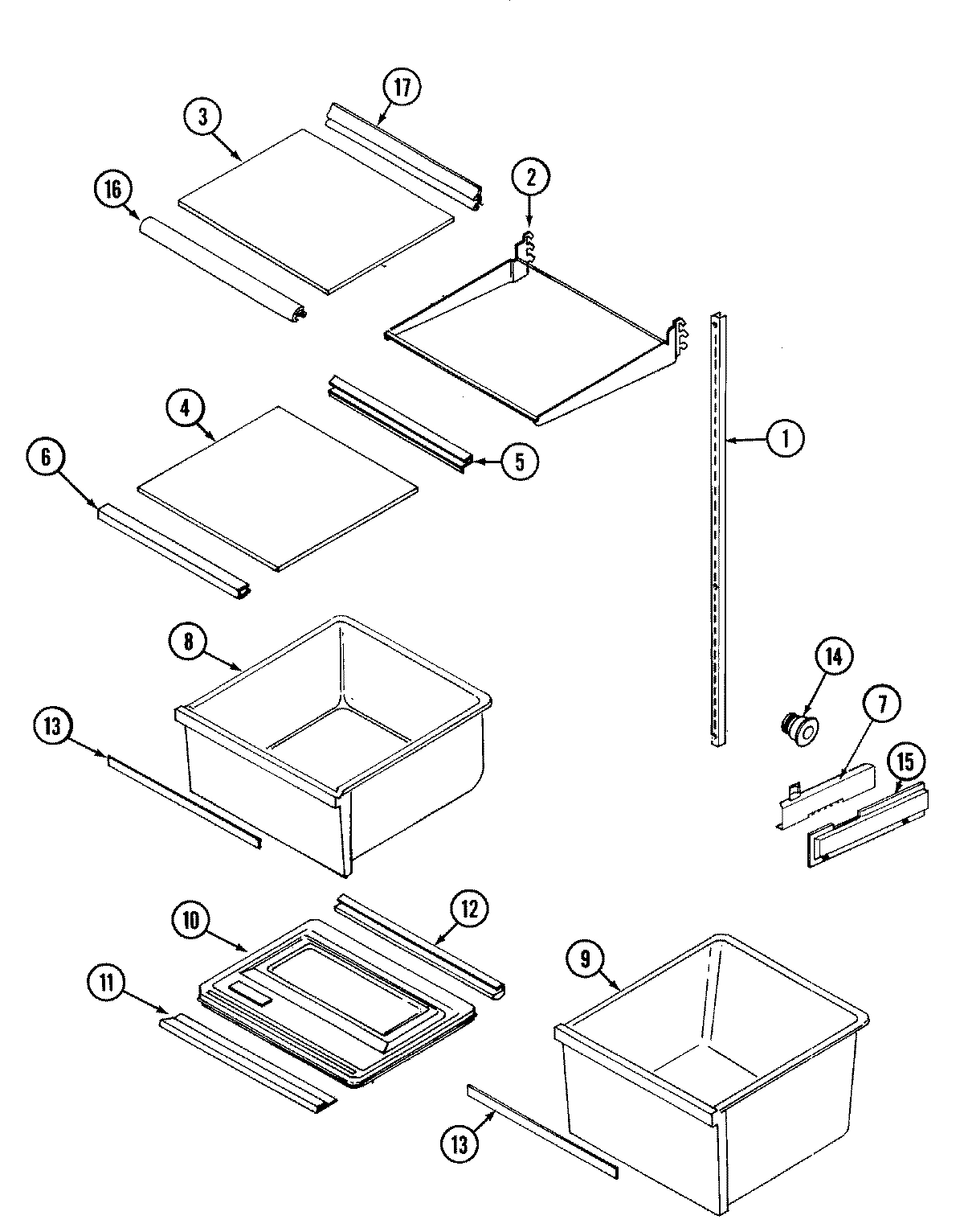 07 - SHELVES & ACCESSORIES