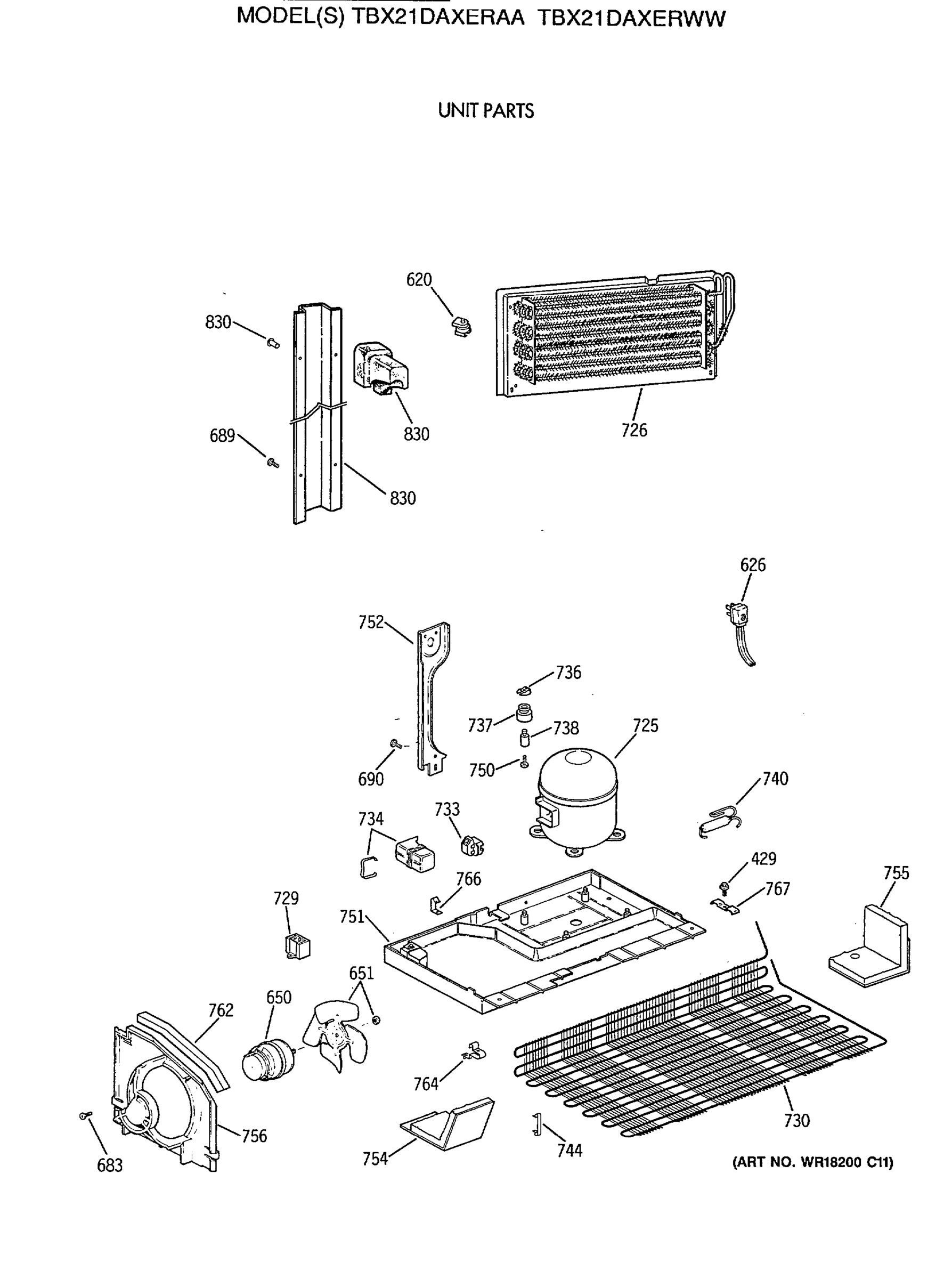 UNIT PARTS