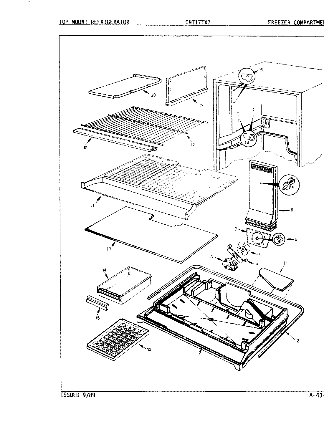 01 - FREEZER COMPARTMENT