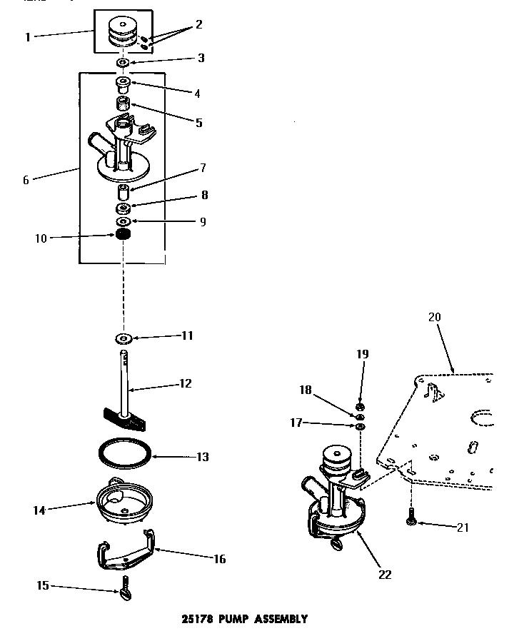 03 - 25178 PUMP ASSY