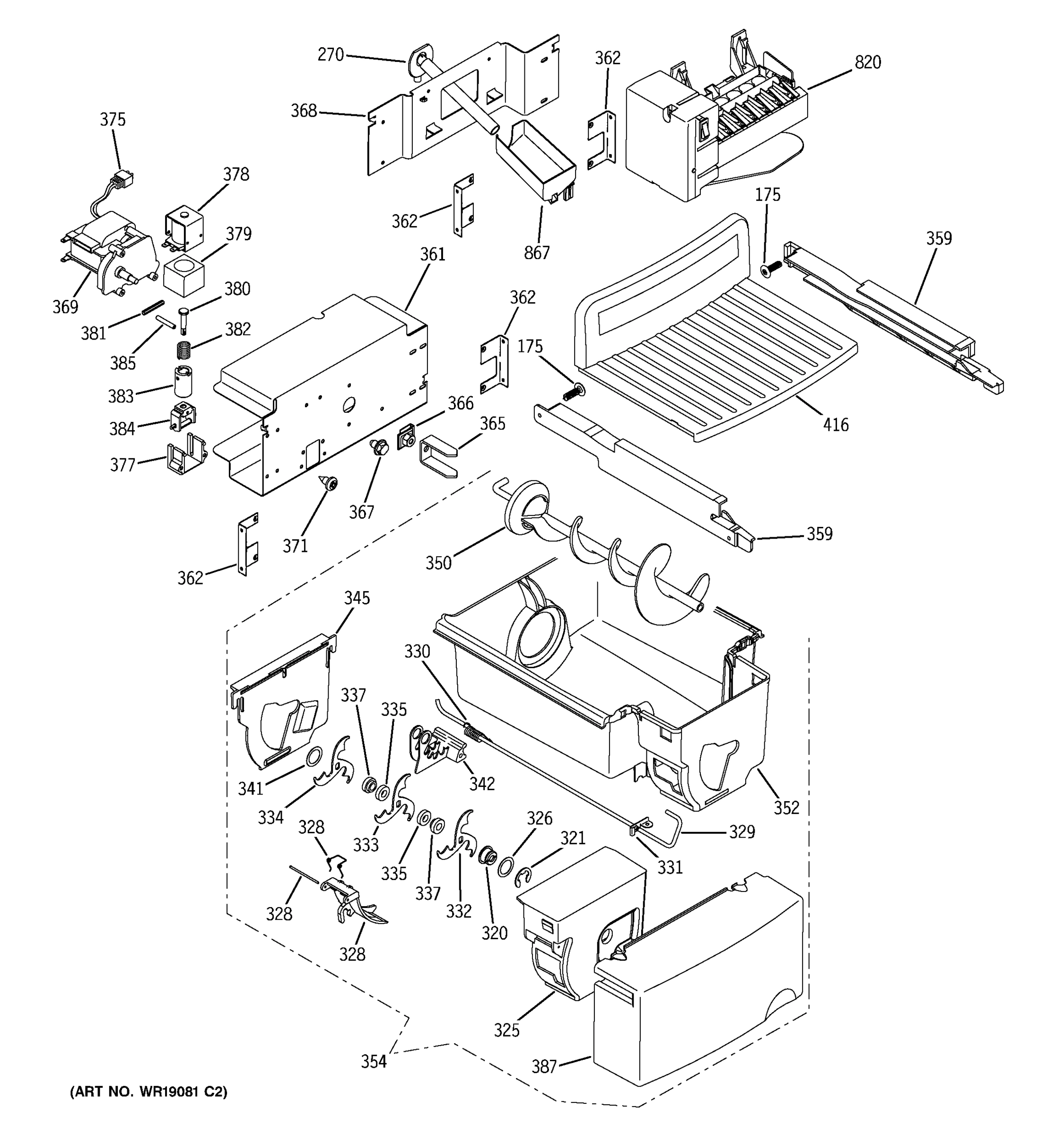 ICE MAKER & DISPENSER