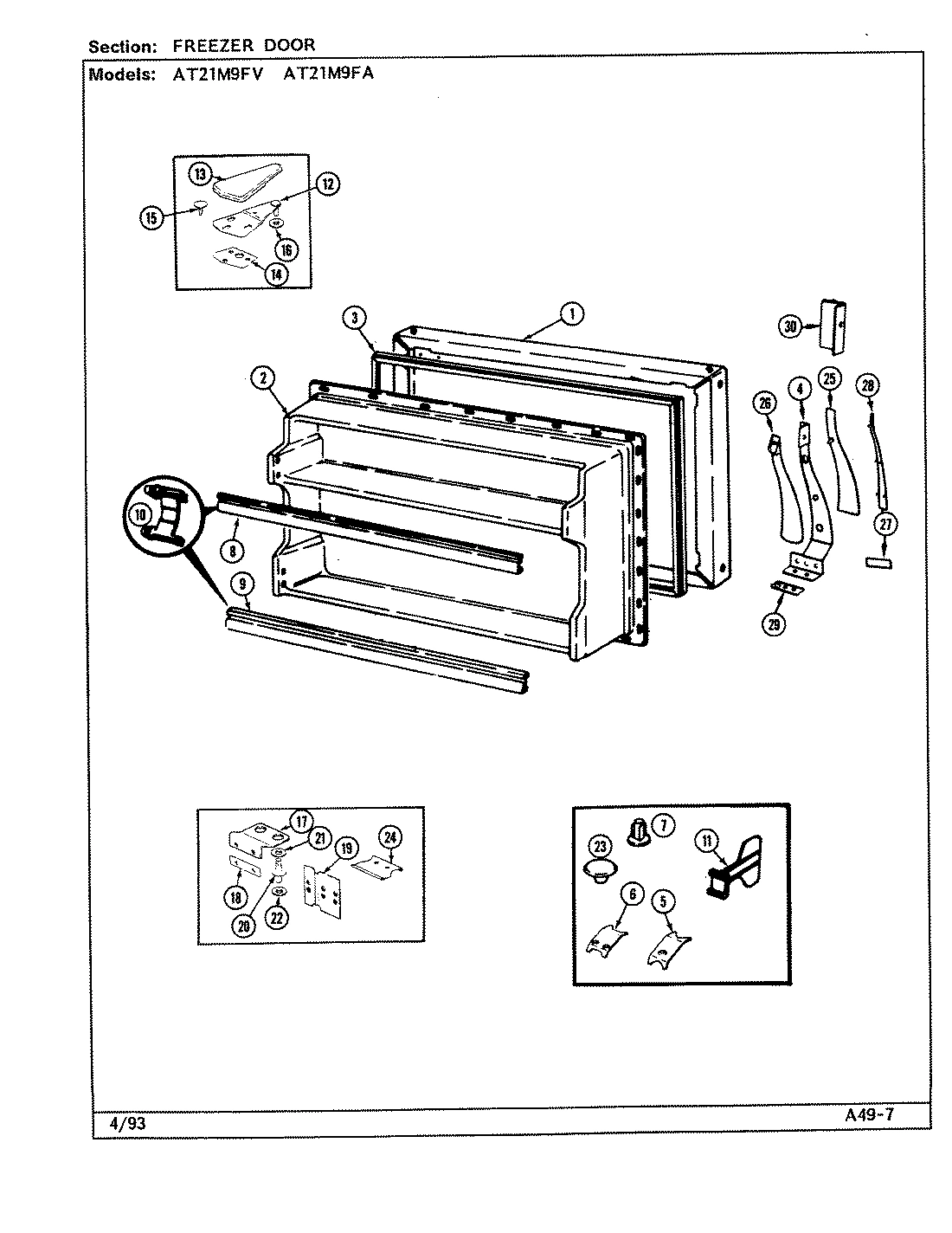 03 - FREEZER DOOR