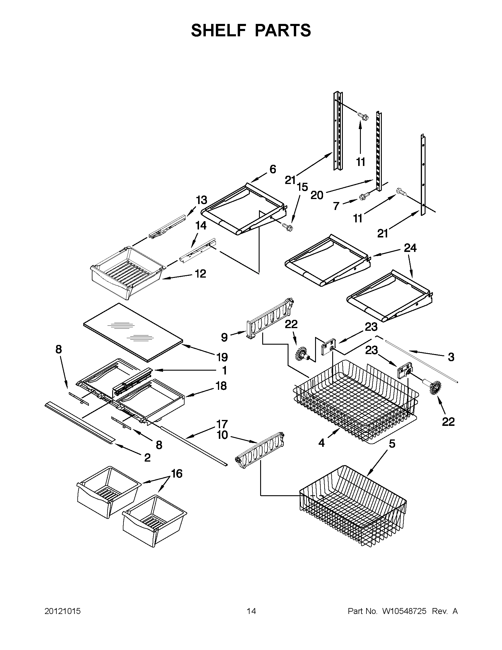 07 - SHELF PARTS
