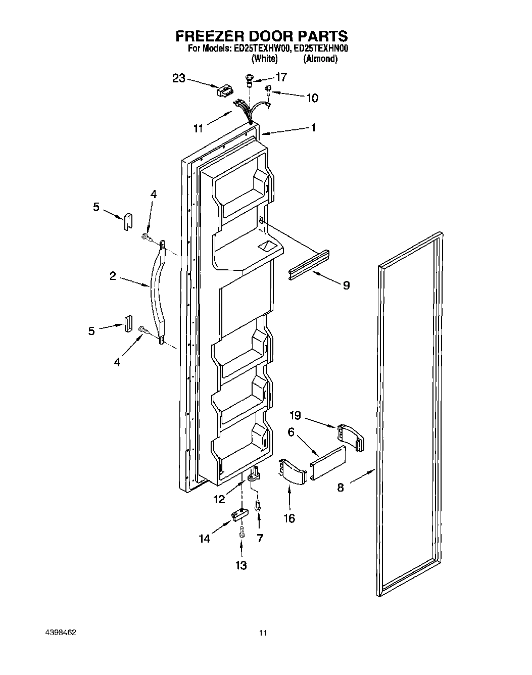 07 - FREEZER DOOR