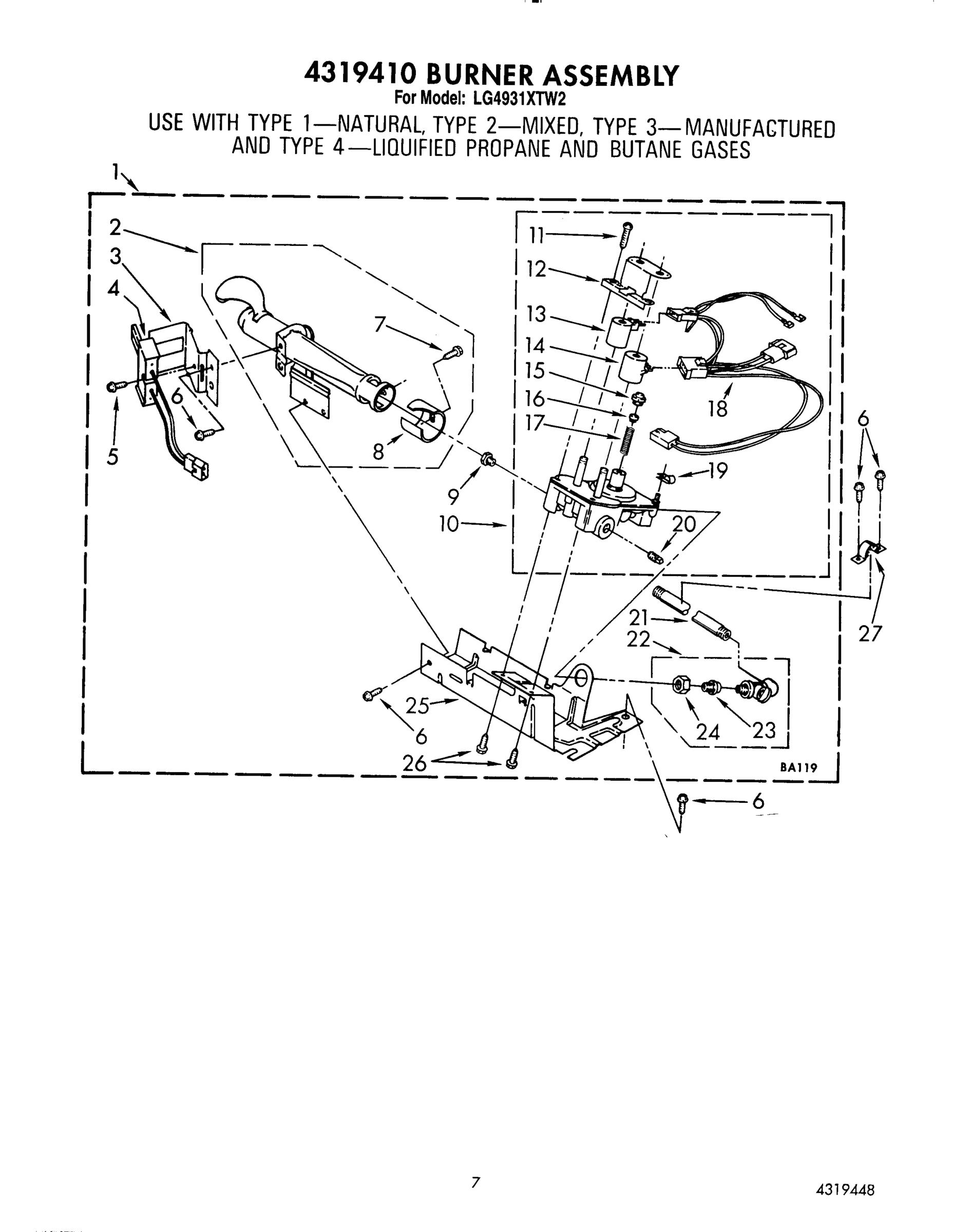 05 - 4319410 BURNER