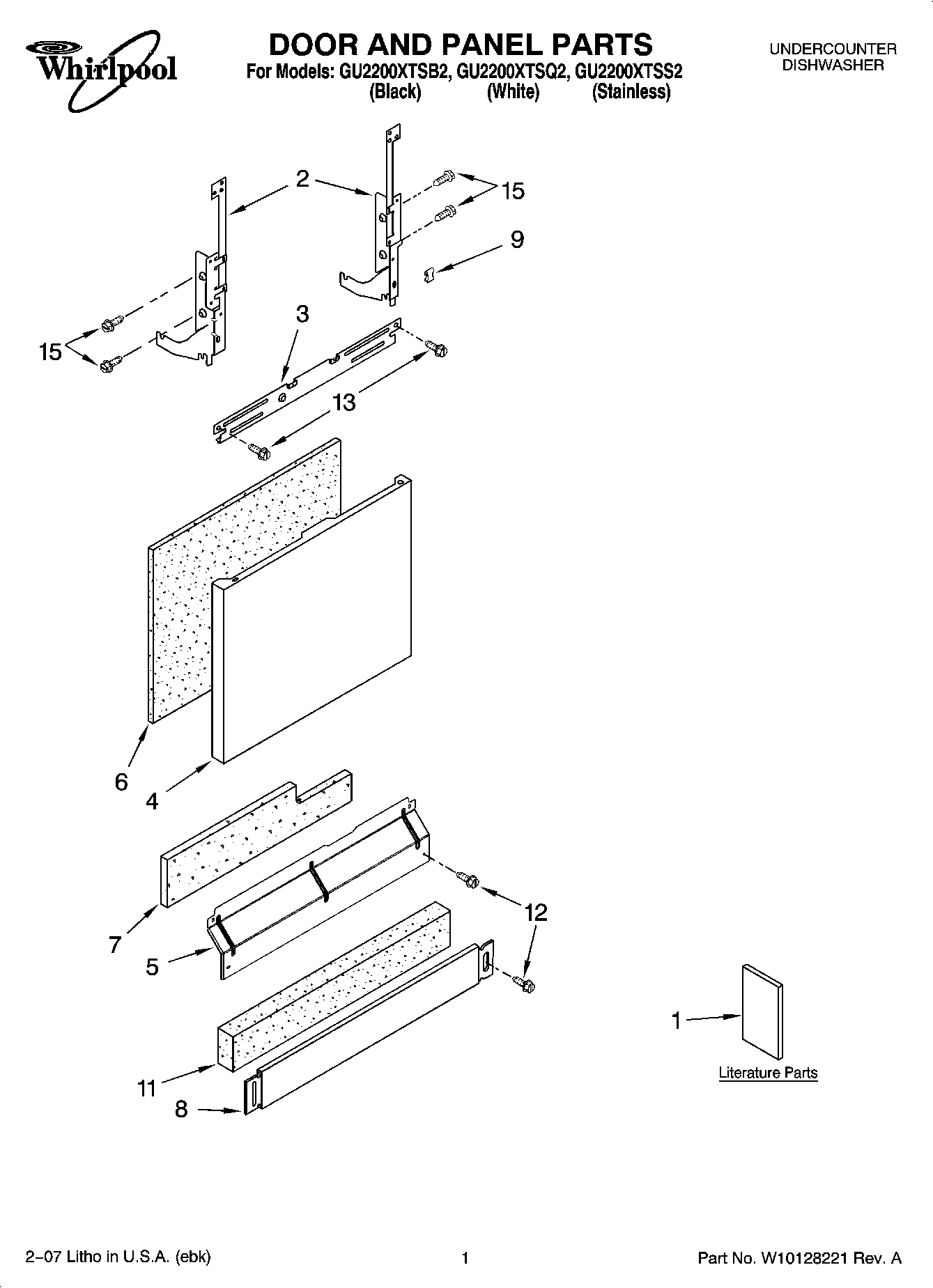 01 - DOOR AND PANEL PARTS