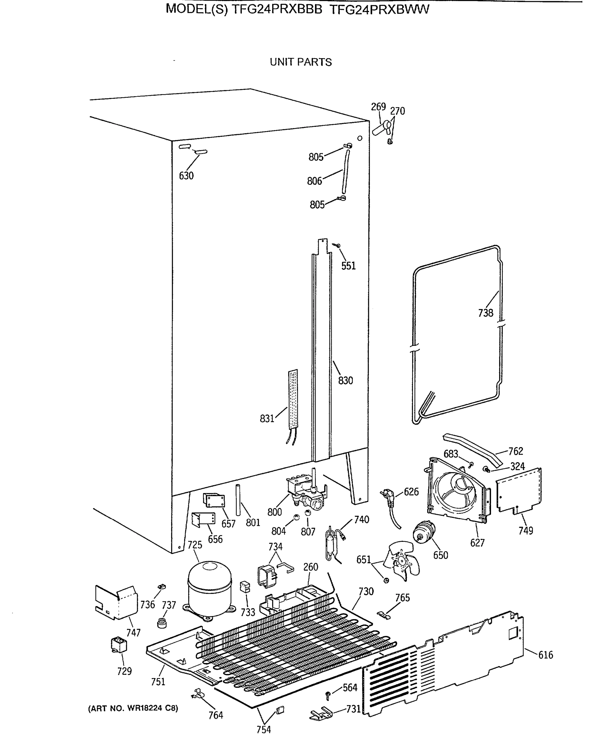 UNIT PARTS