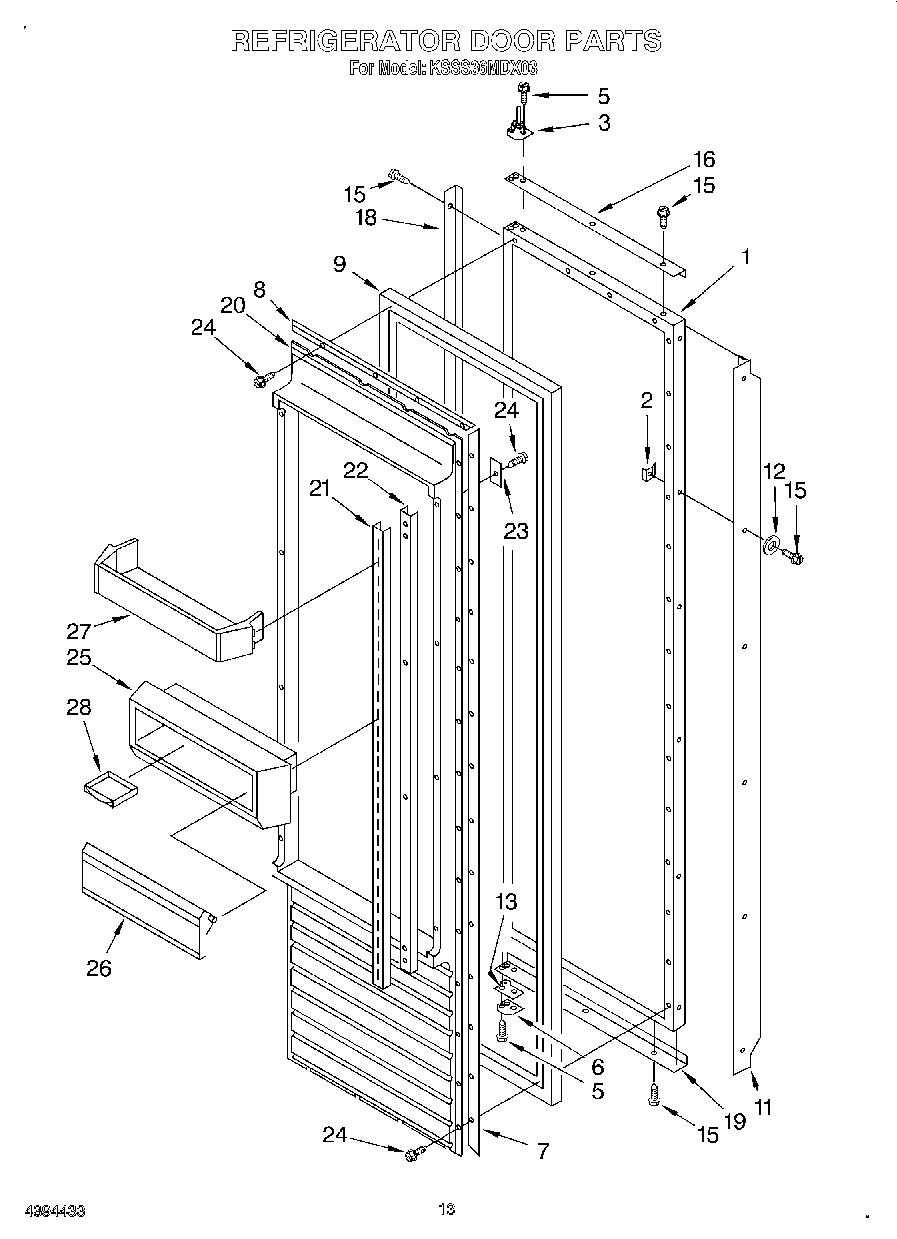 10 - REFRIGERATOR DOOR