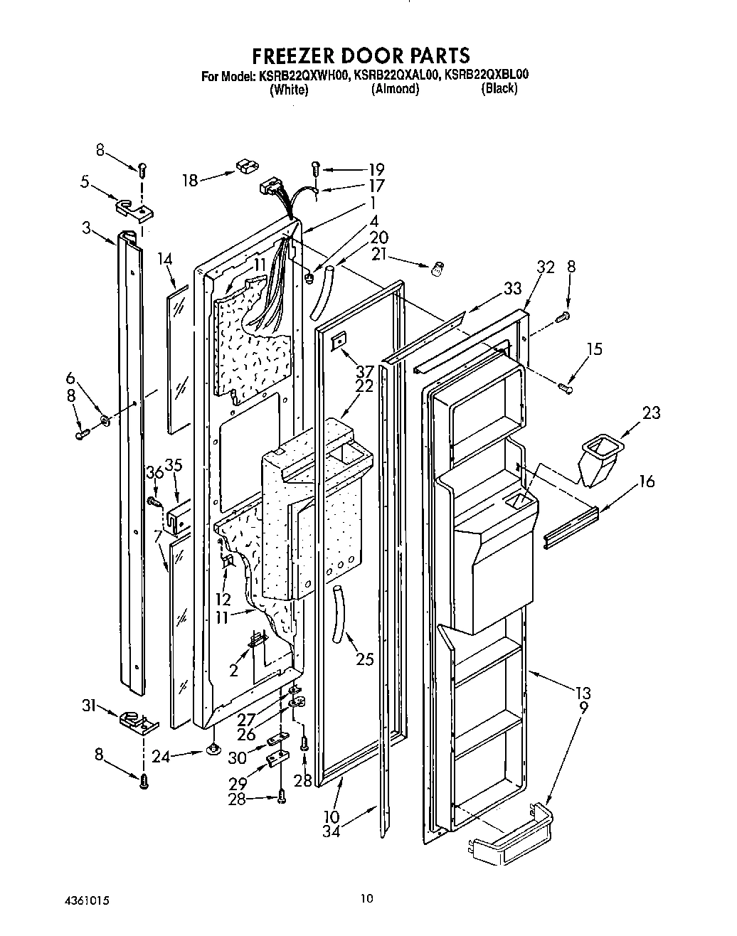 08 - FREEZER DOOR