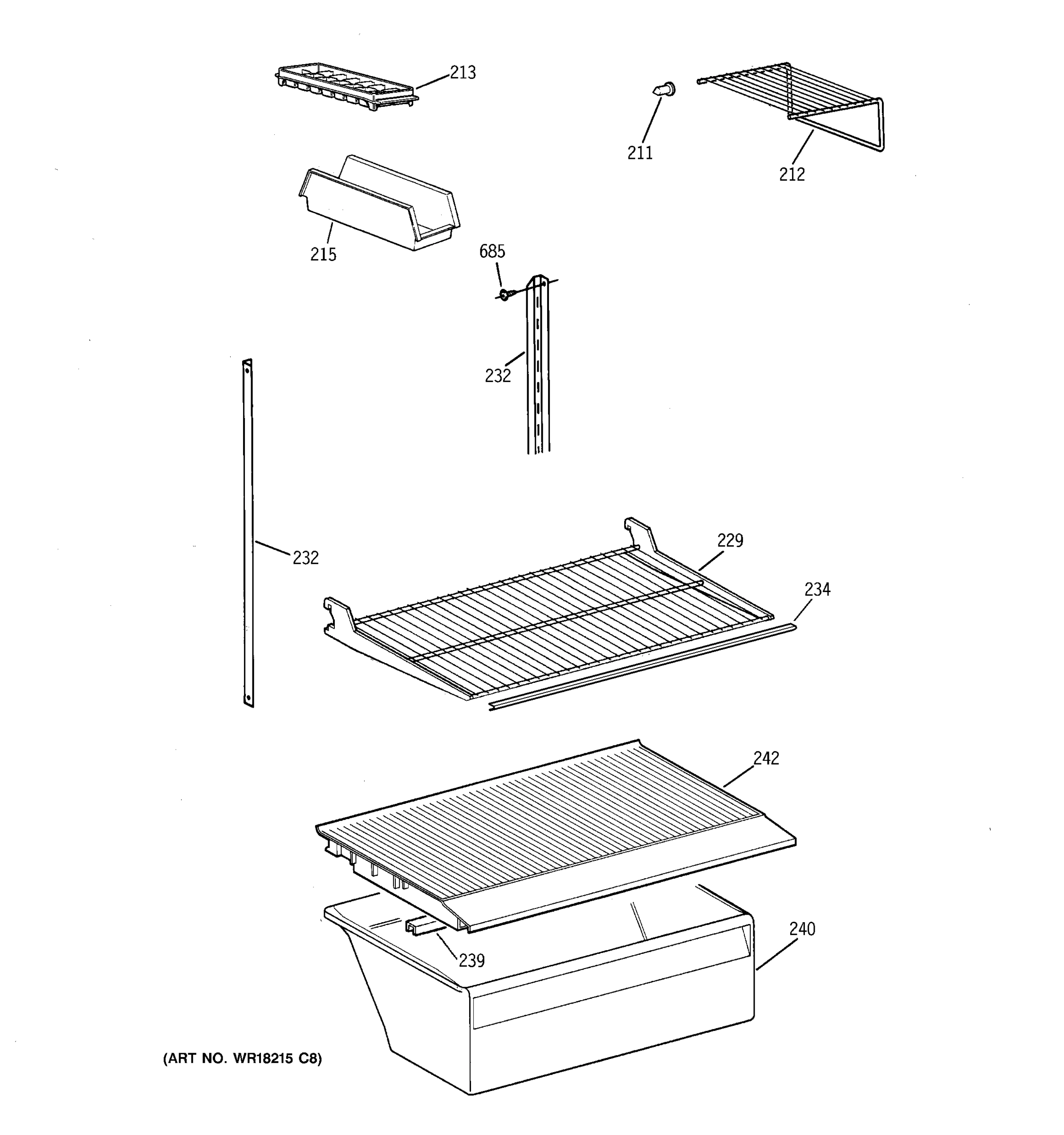 SHELF PARTS