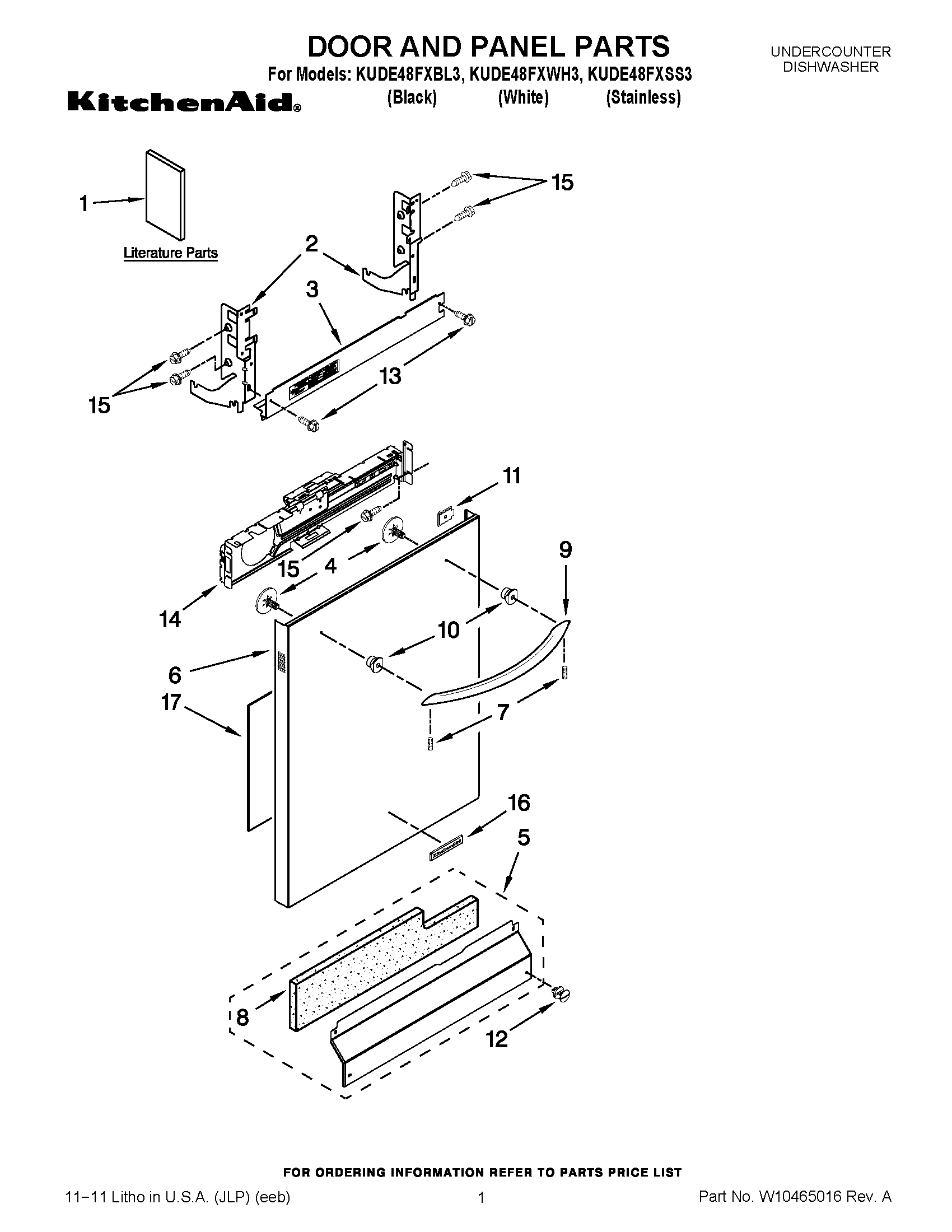 01 - DOOR AND PANEL PARTS