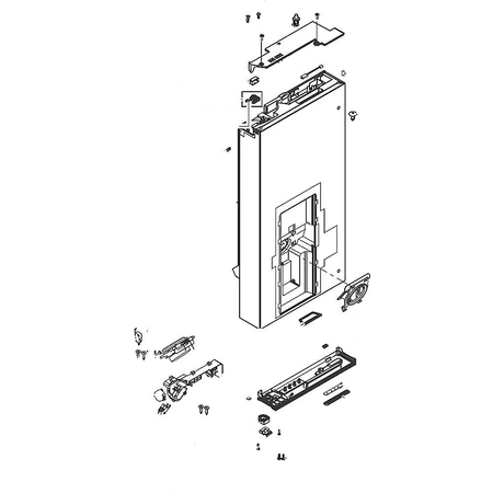 DA91-04693G Samsung Refrigerator Foam Door