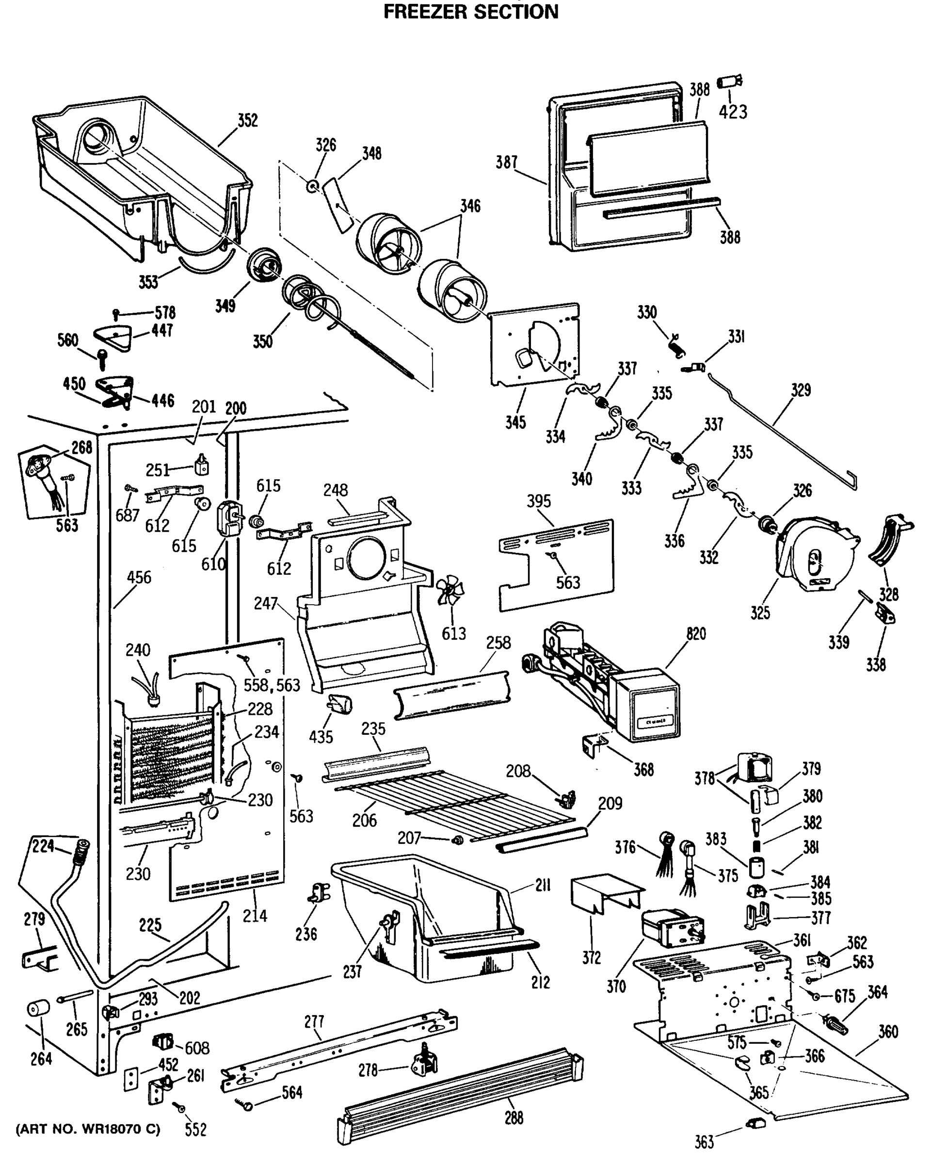 FREEZER SECTION